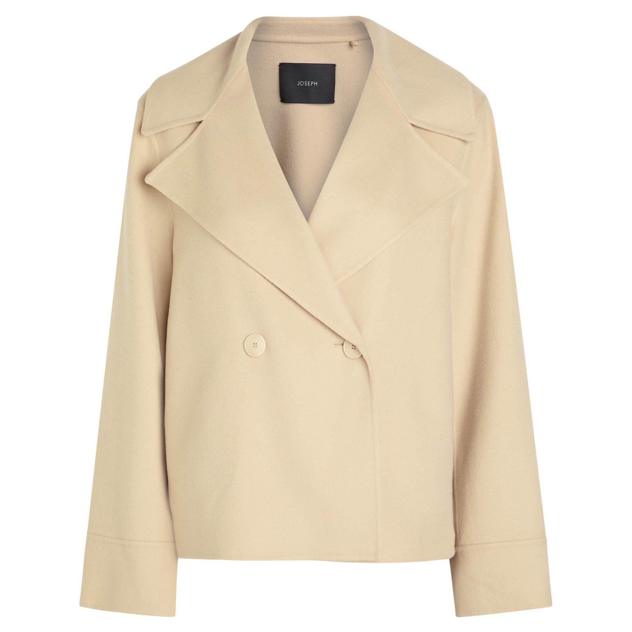 CREAM - Joseph - C ROLLET COAT LIGHT DBL FACE