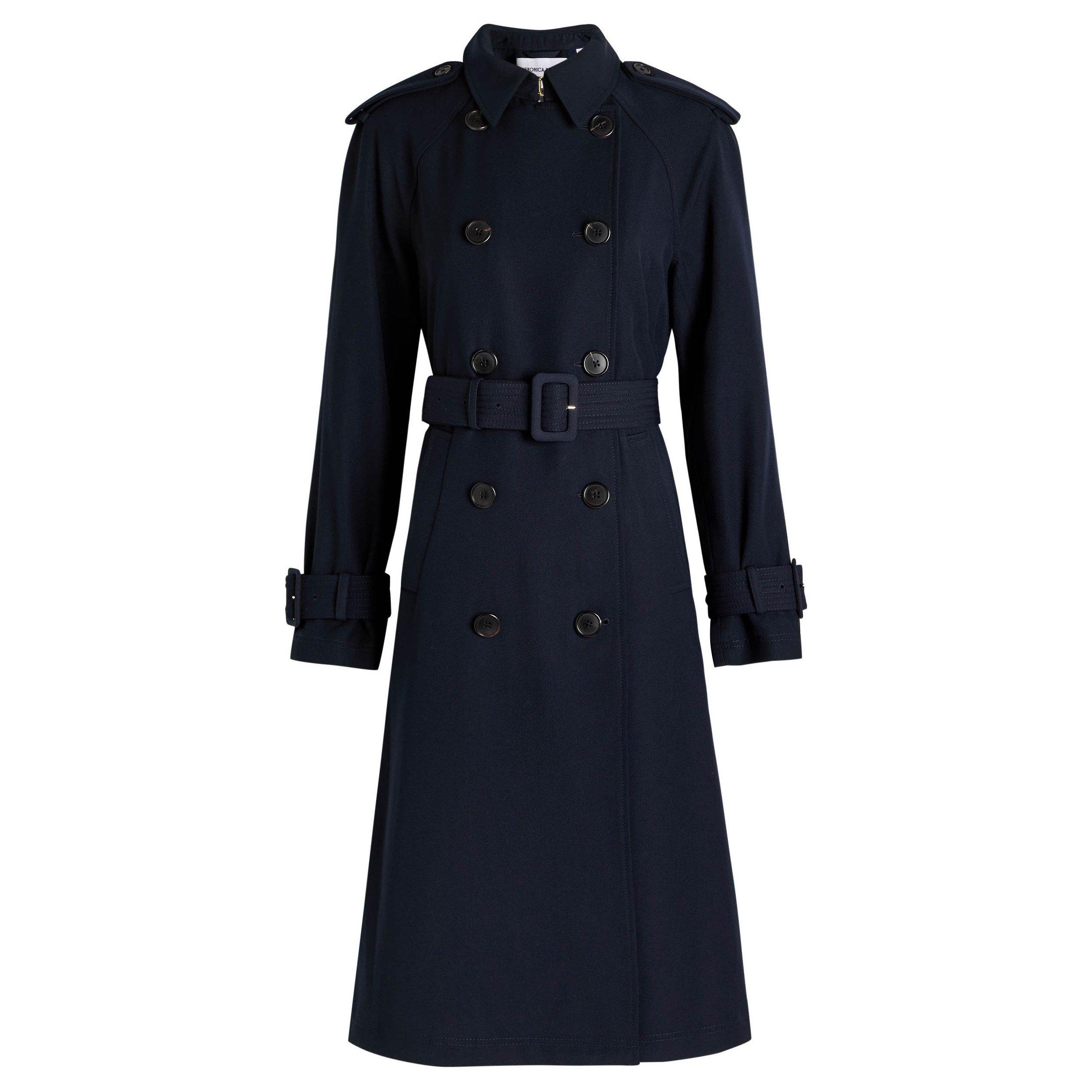 NAVY - Veronica Beard - C CONNELELY DICKEY TRENCH COAT