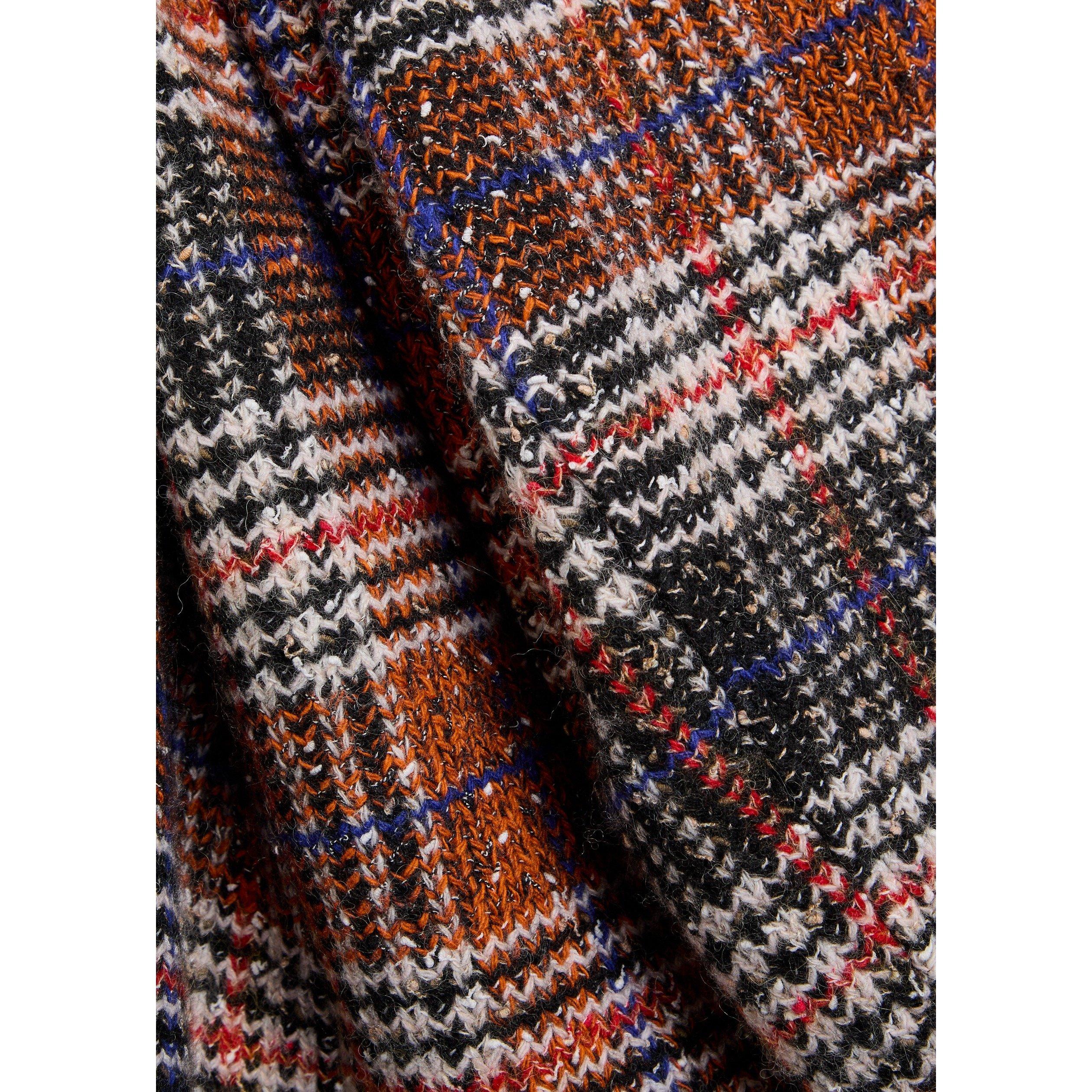 RED AND OTHER - Missoni - C DOUBLE BREASTED PEACOAT - 4