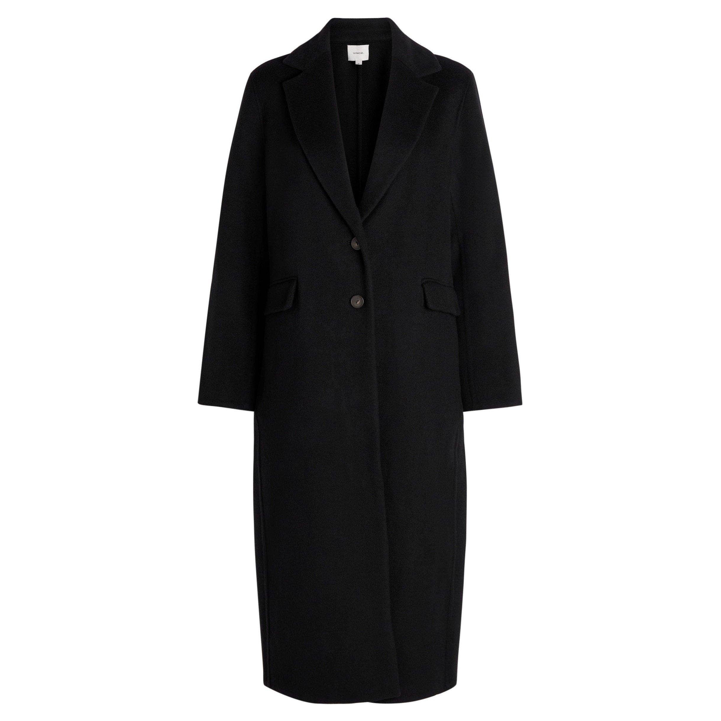 BLACK - Vince - C SINGLEBREASTED CLASSIC COAT