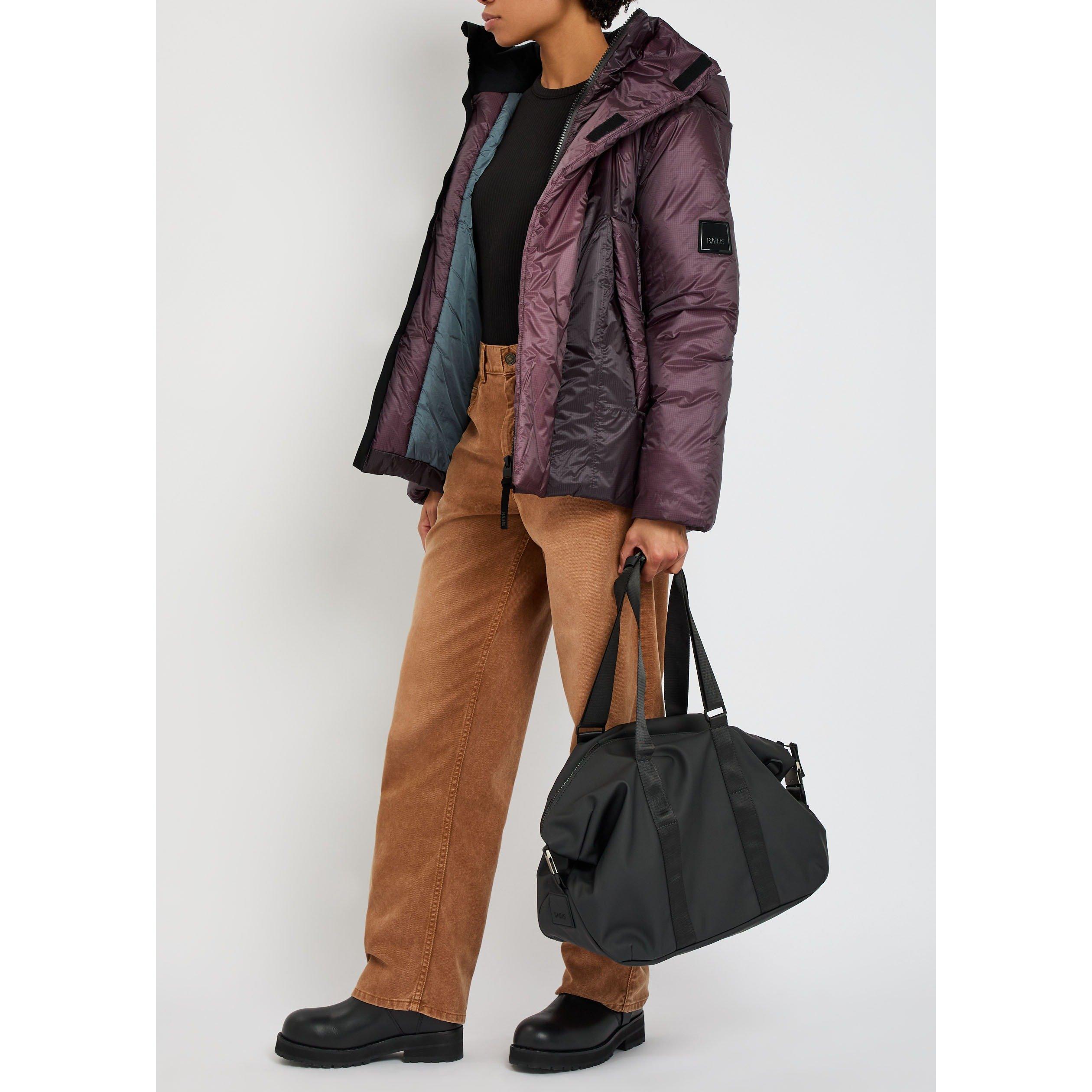 BURGUNDY - Rains - C Torna Insulated Curve Jacket - 5