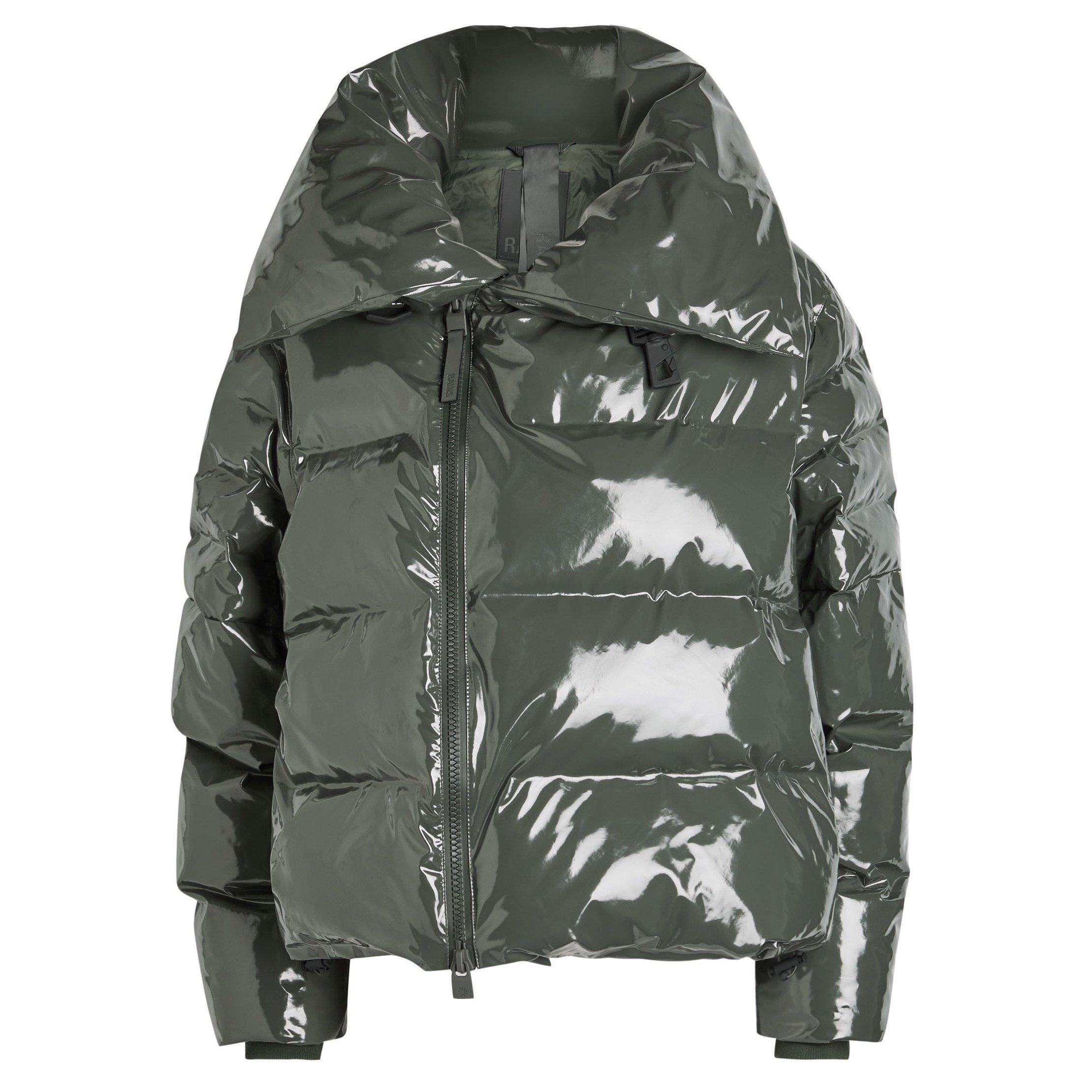 DARK GREEN - Rains - C Alta Vision Short Puffer Jac