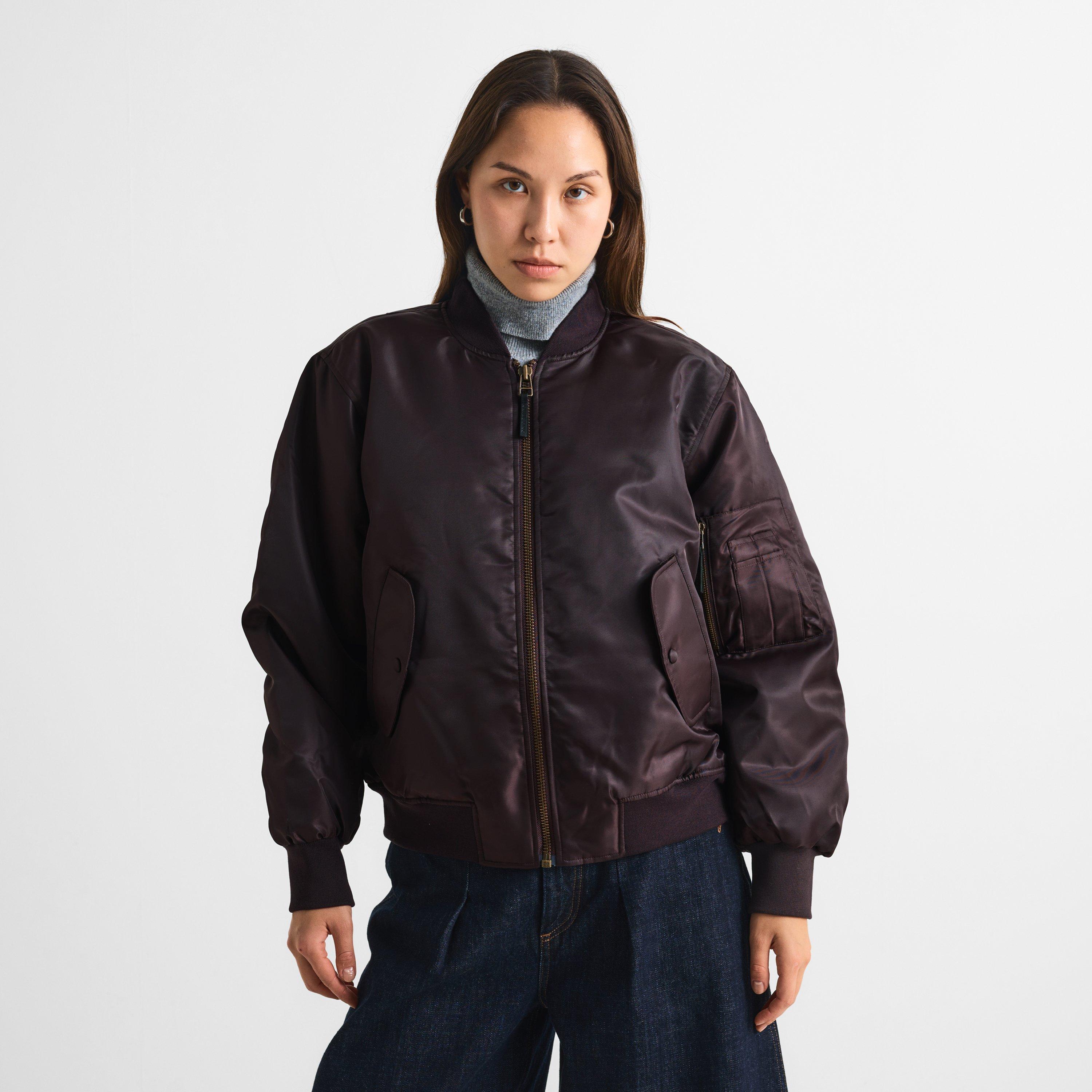 DARK BROWN - Anine Bing - JKT LEON BOMBER - 3