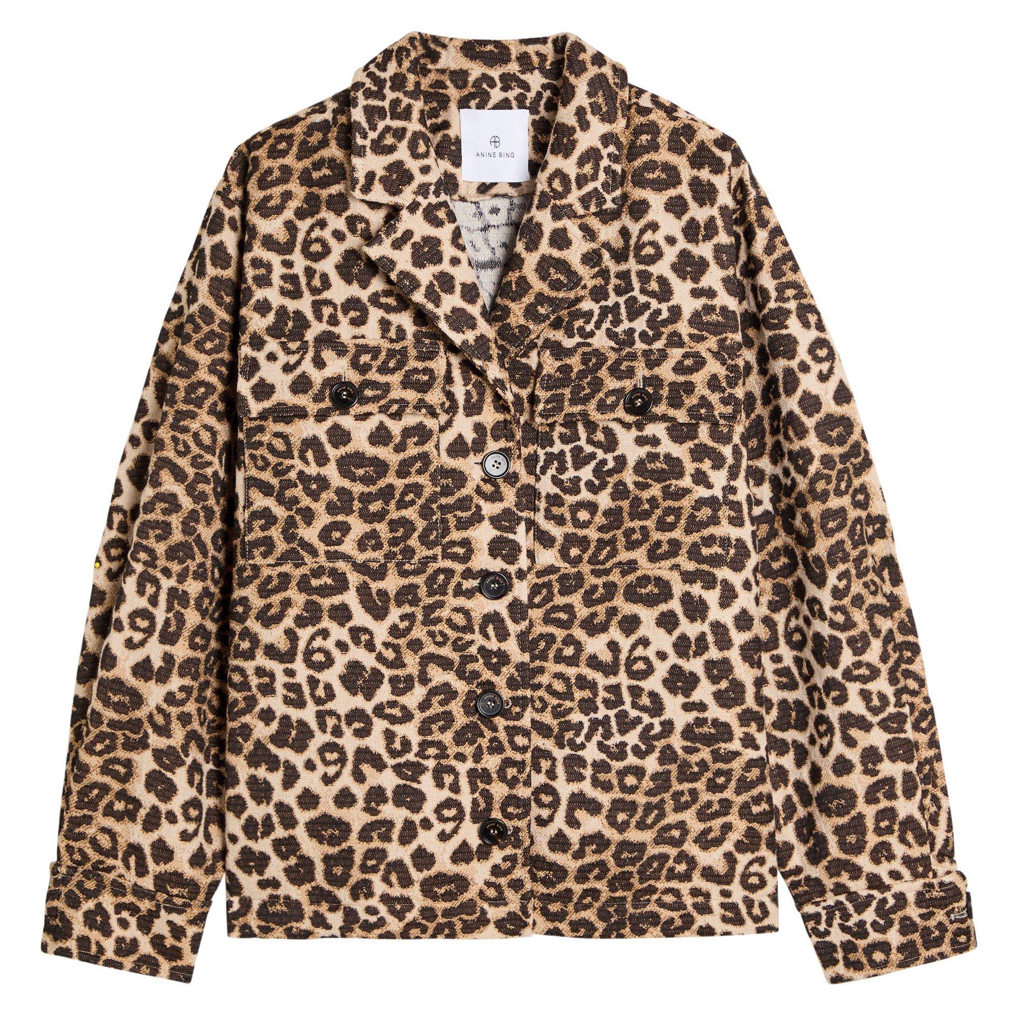 LEOPARD - Anine Bing - JKT FLYNN JACKET