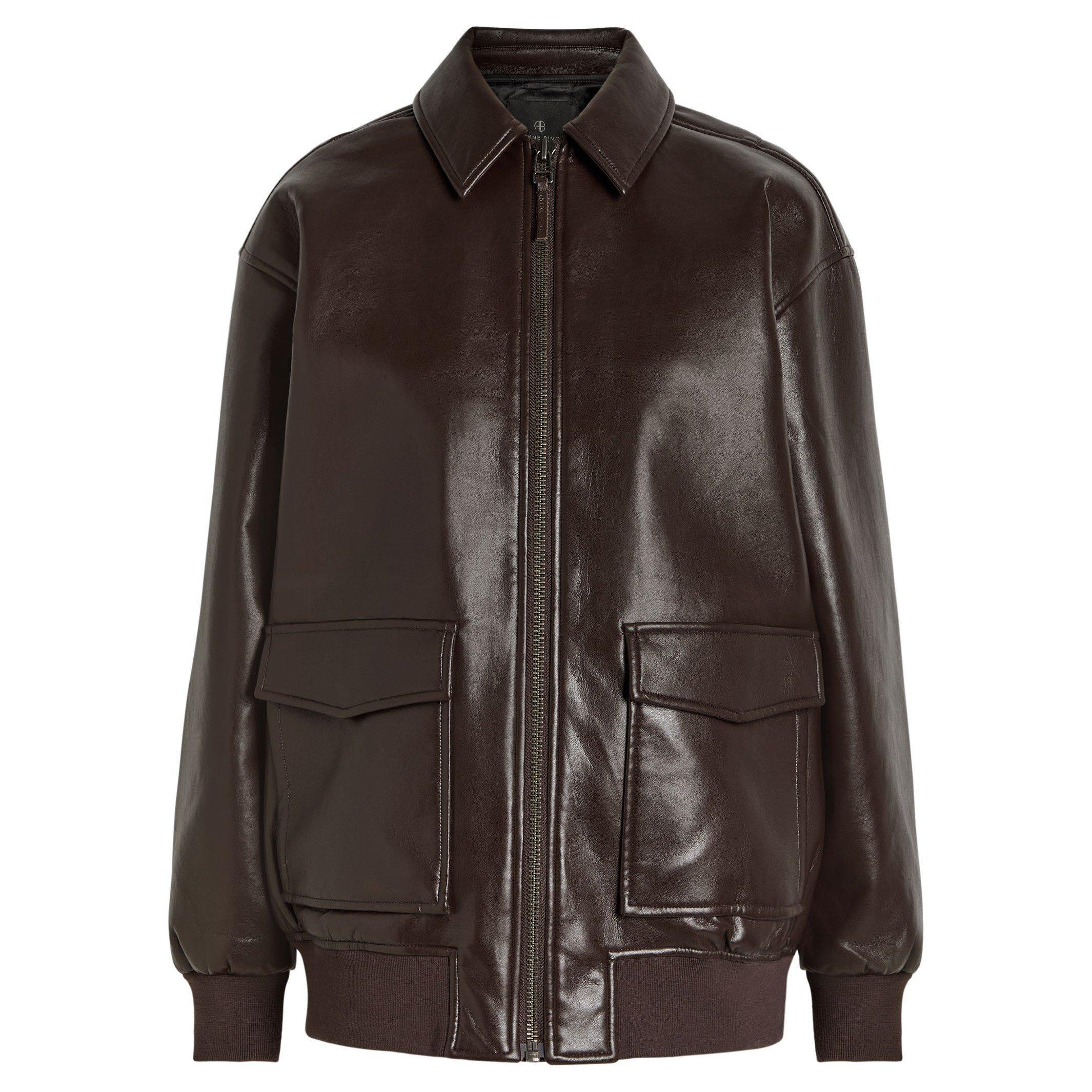 DARK BROWN - Anine Bing - JKT KELANIE JACKET