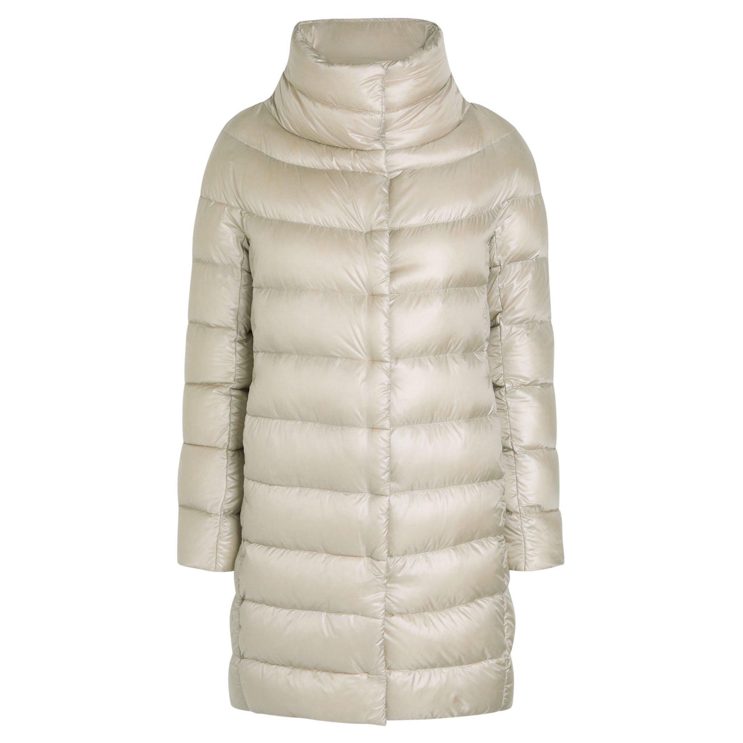 GREY - Herno - C ULTRALIGHT HIGH NK PFR COAT - 1