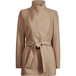 Ted Baker Roses Wool Wrap Coat