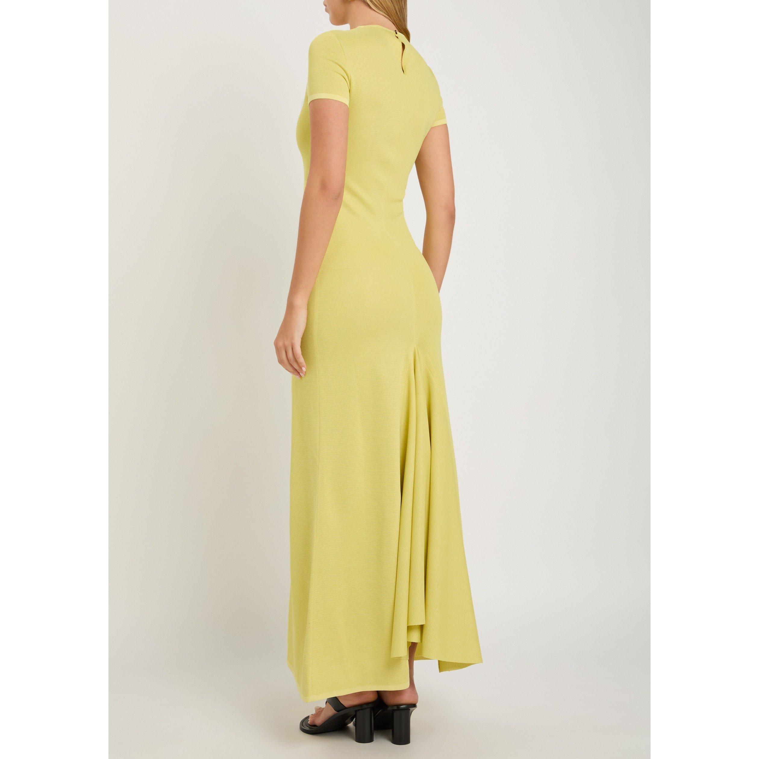 YELLOW - Jacquemus - LA ROBE MAILLE TSHIRT - 3