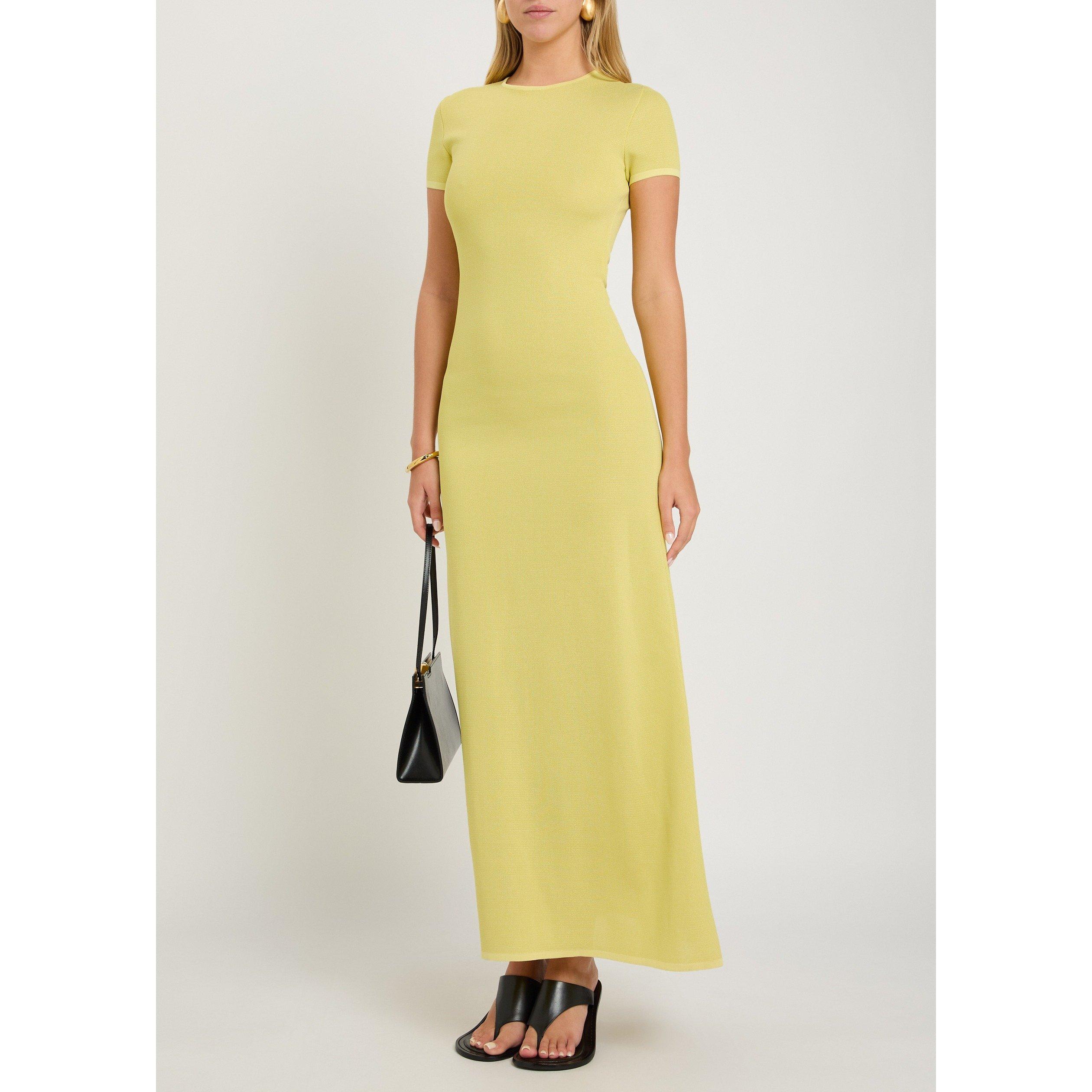 YELLOW - Jacquemus - LA ROBE MAILLE TSHIRT - 5
