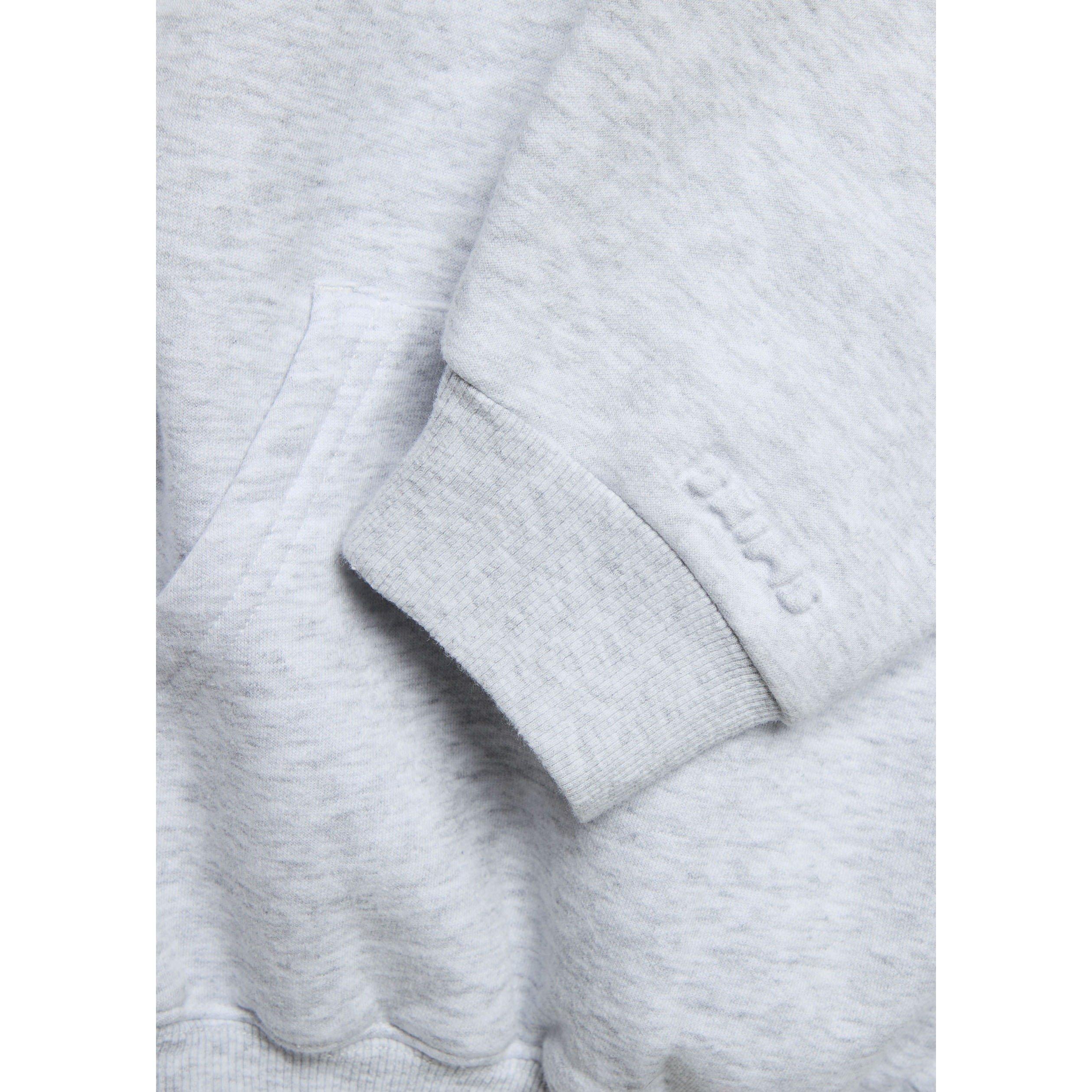 LIGHT GREY - SKIMS - H COTTON FLEECE CLASSIC HOODIE - 4