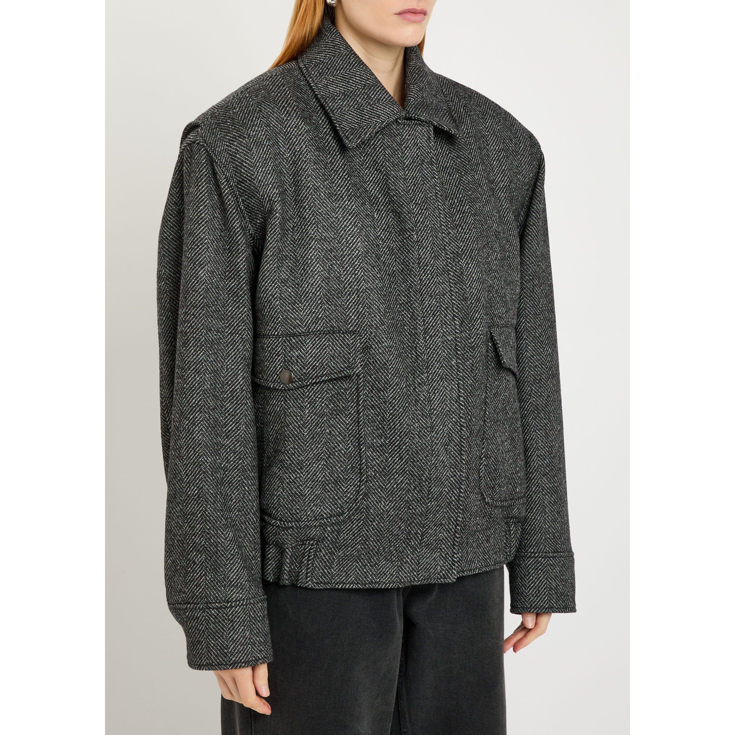 GREY - Stella McCartney - HERRINGBONE JACKET - 2