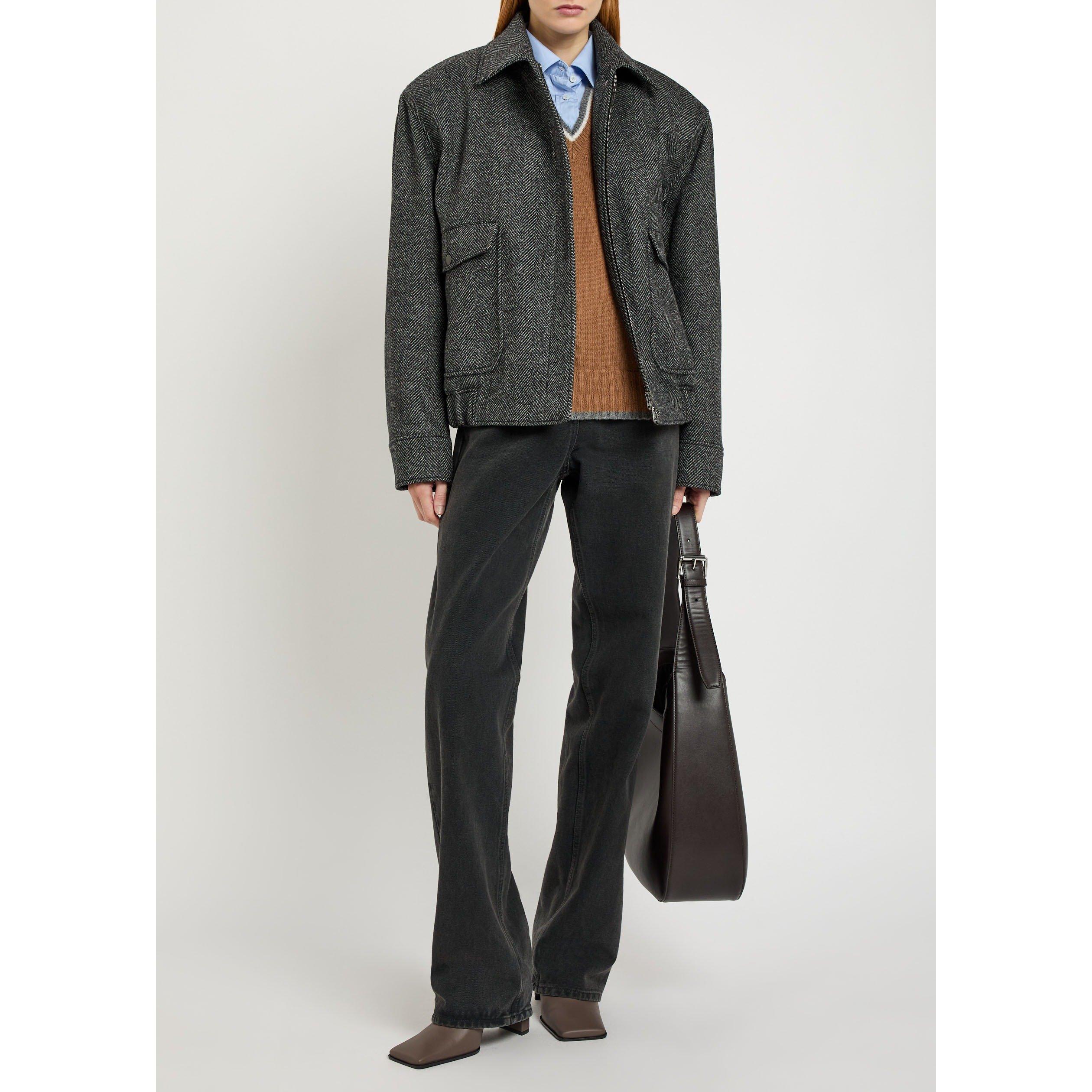 GREY - Stella McCartney - HERRINGBONE JACKET - 4