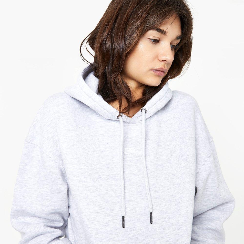 Grey Marl - Lonsdale - Classic Heritage Lonsdale Hoodie - 3