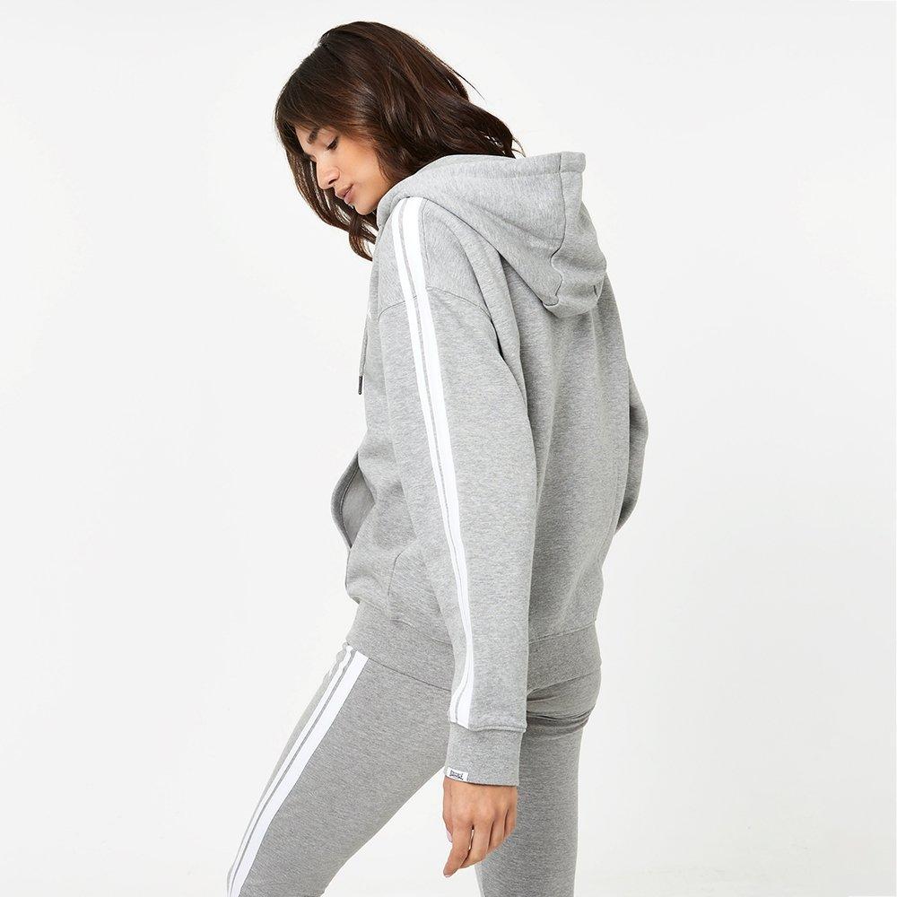 Grey Marl - Lonsdale - Zip Hoodie - 3