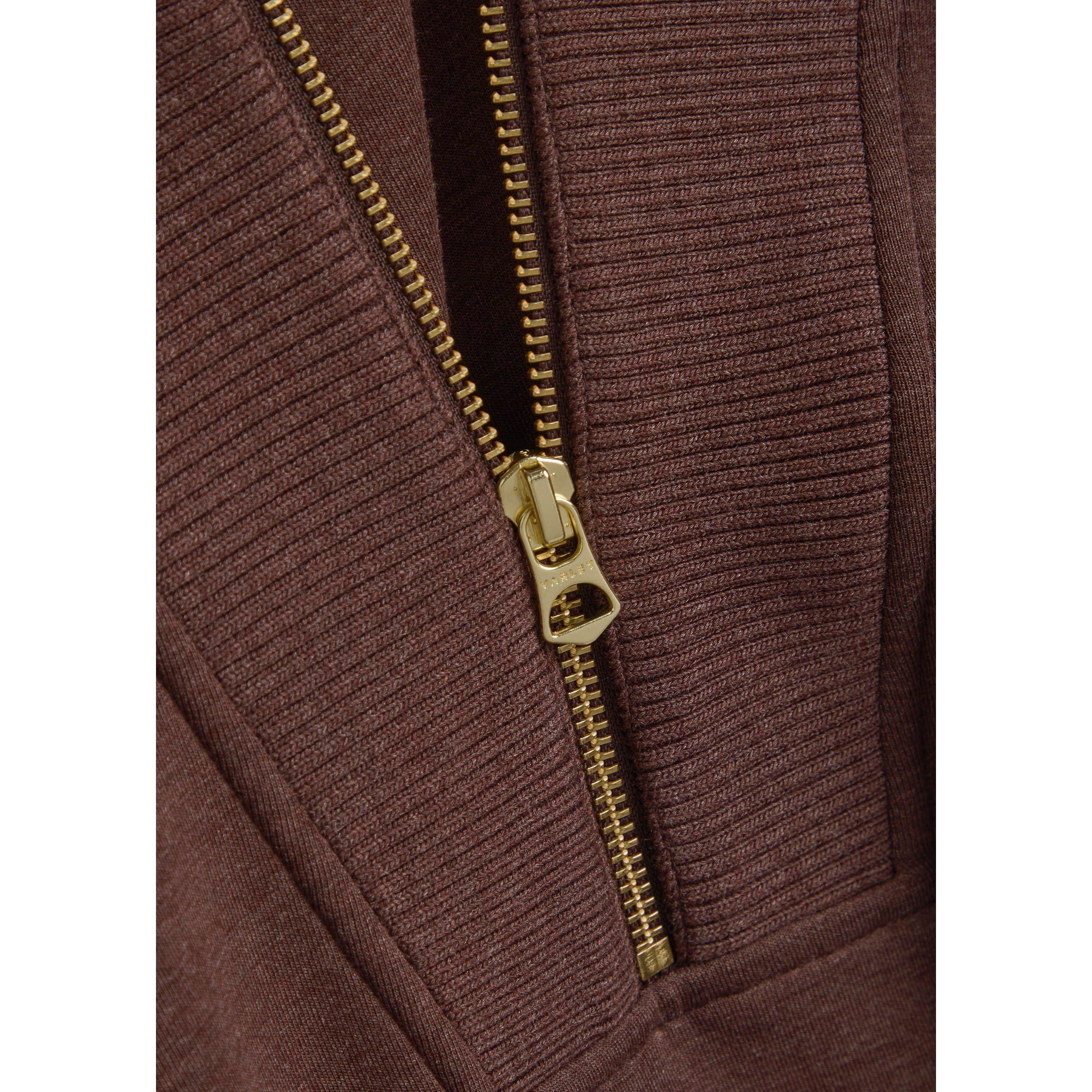 BROWN - Varley - Women's Sally Half-Zip Sweatshirt - 4