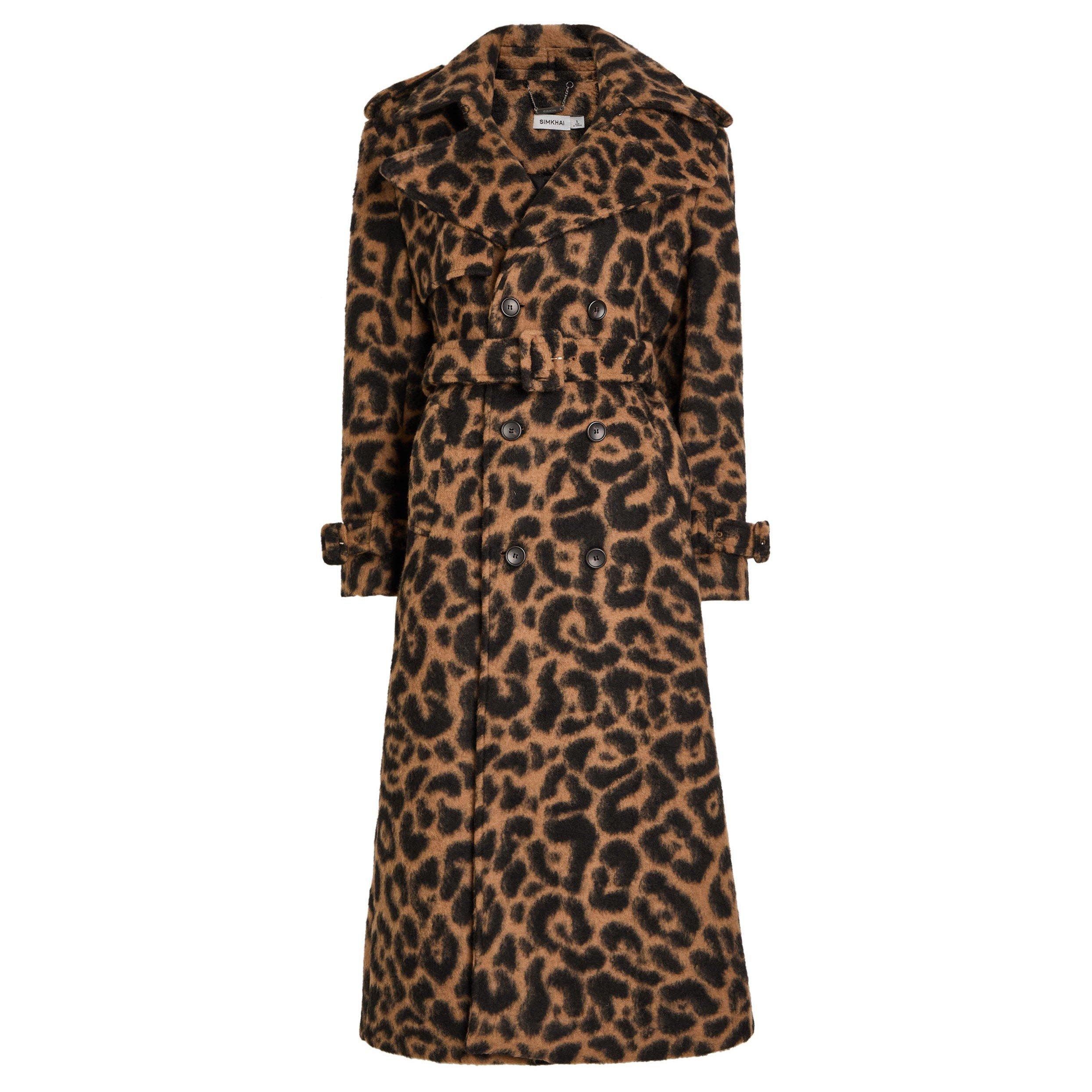 LEOPARD - Jonathan Simkhai - C RUMI BELTED LONG LEOPARD COA - 1
