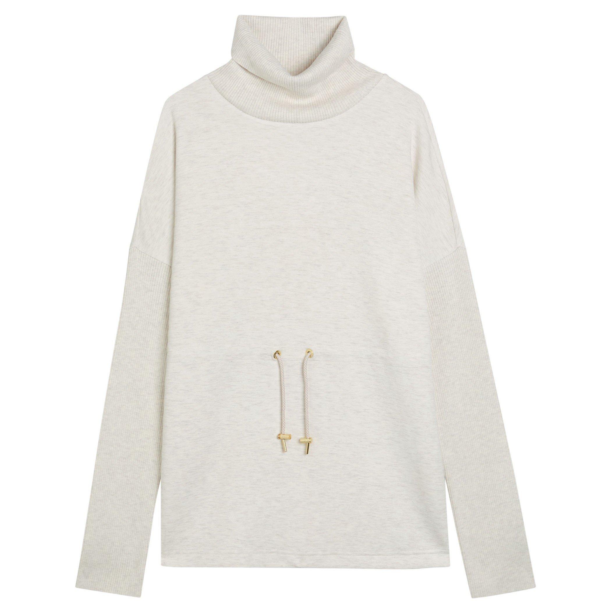 IVORY - Varley - SS ETHEL CINCH WAIST SWEAT - 1