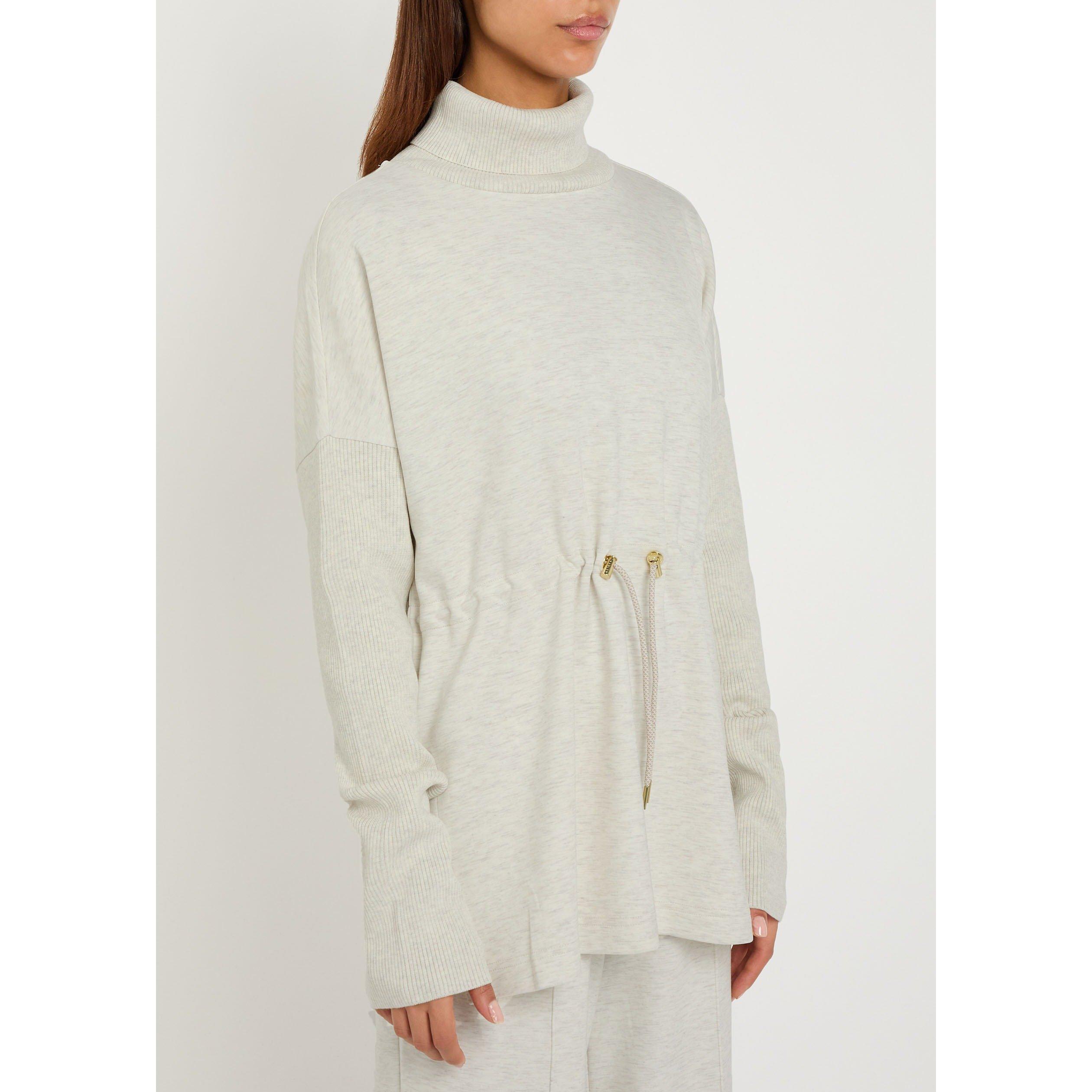 IVORY - Varley - SS ETHEL CINCH WAIST SWEAT - 2