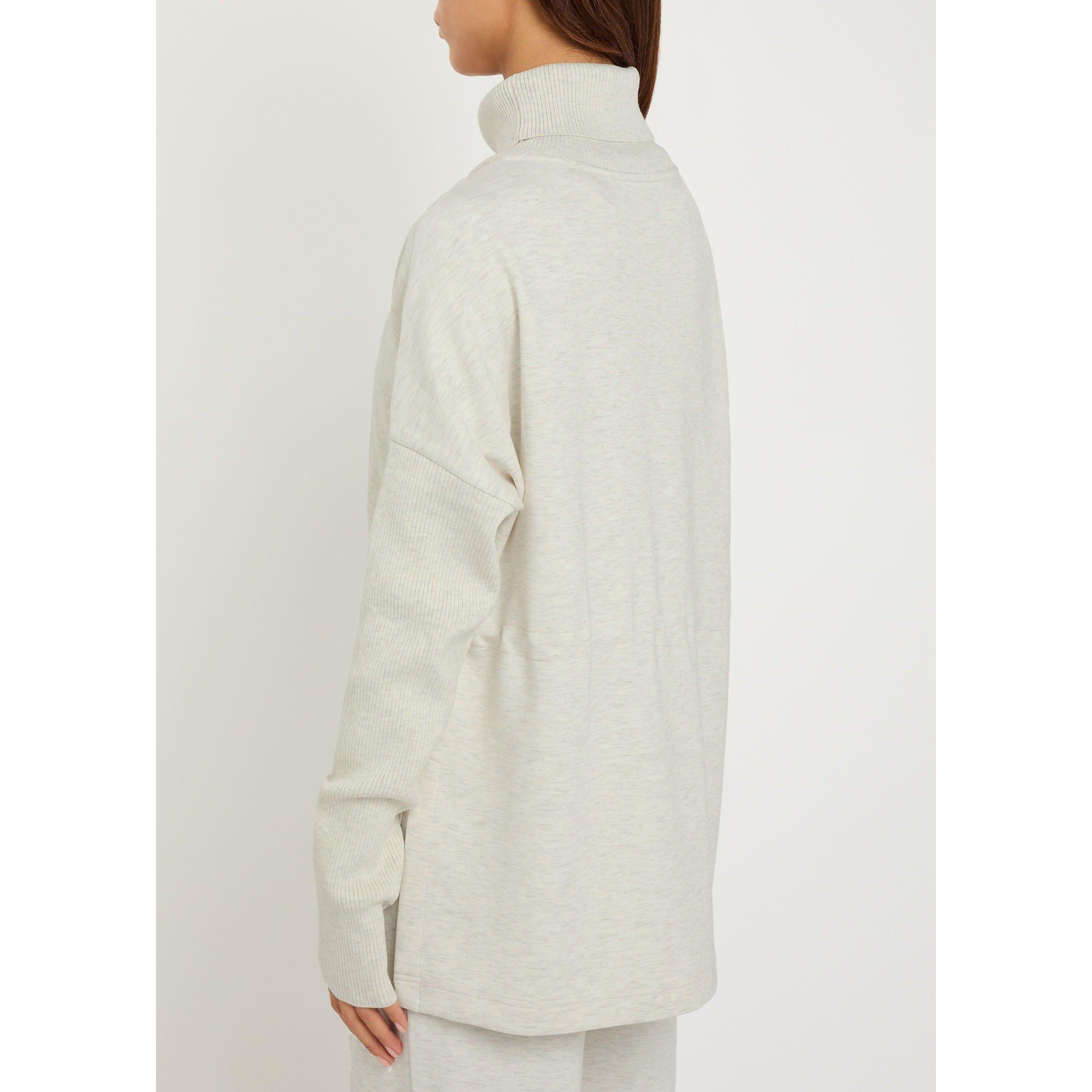 IVORY - Varley - SS ETHEL CINCH WAIST SWEAT - 3