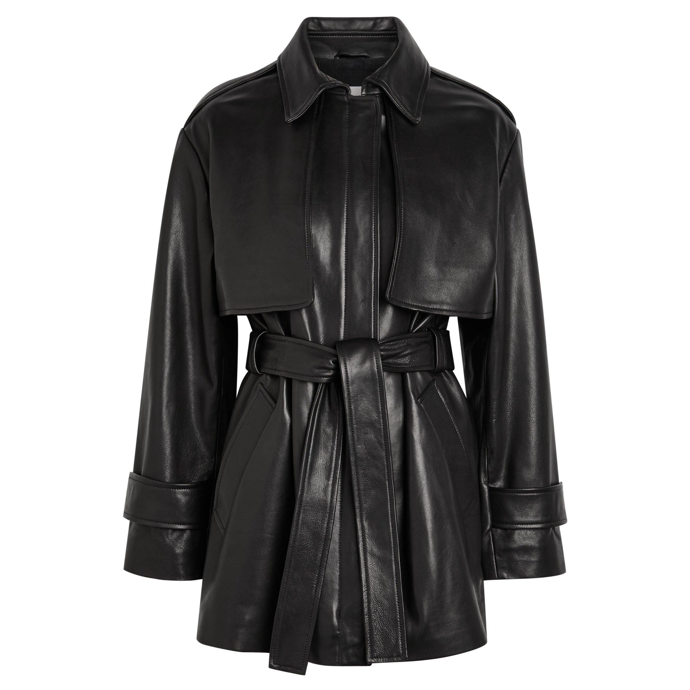 BLACK - Nour Hammour - J PRIYA LEATHER JACKET - 1