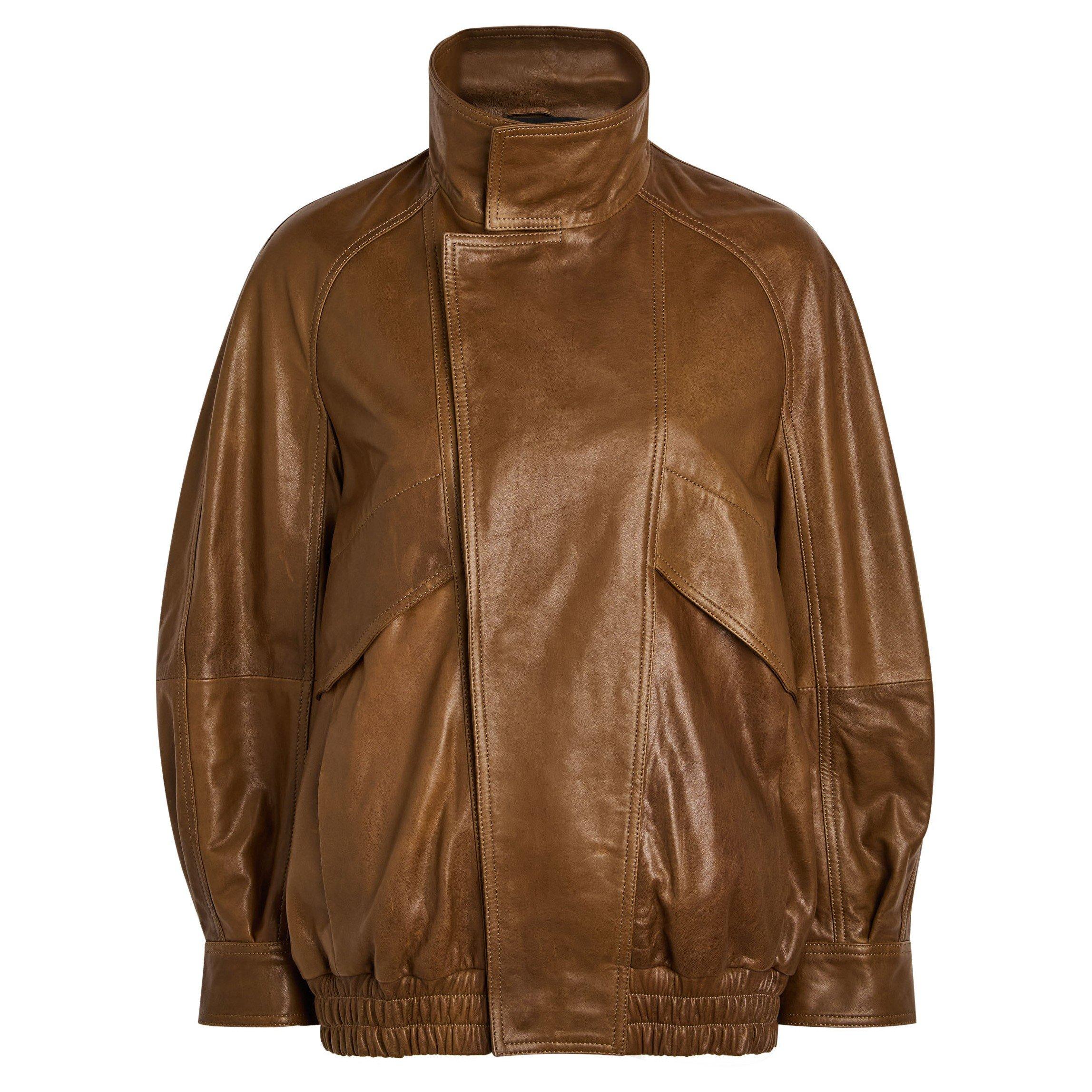NO COLOUR - Nour Hammour - J LS ARITE LEATHER RELAXED BOM - 1
