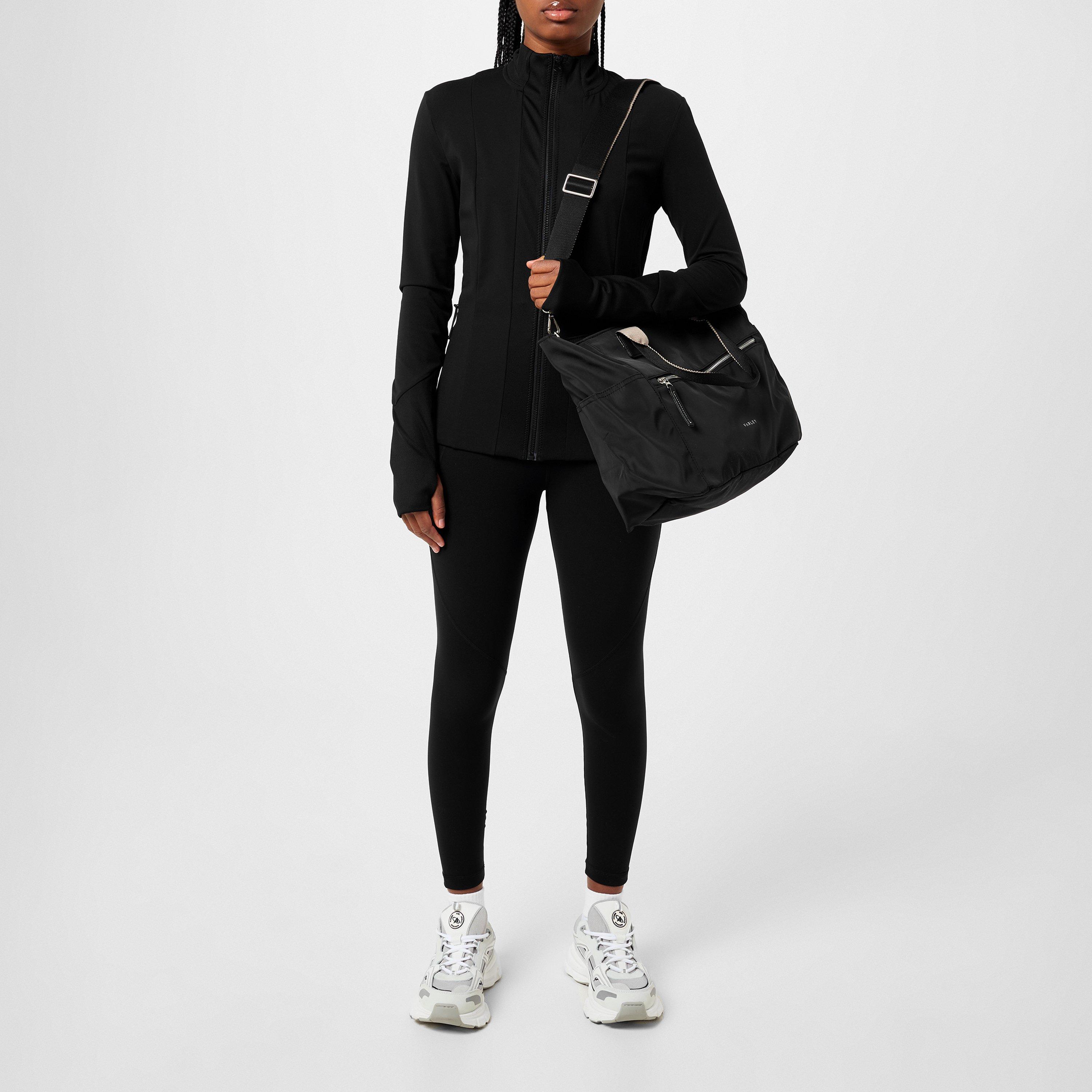 Black - Varley - Women's Maywood Water Resistant Long Sleeve Performance Training Jacket - 6