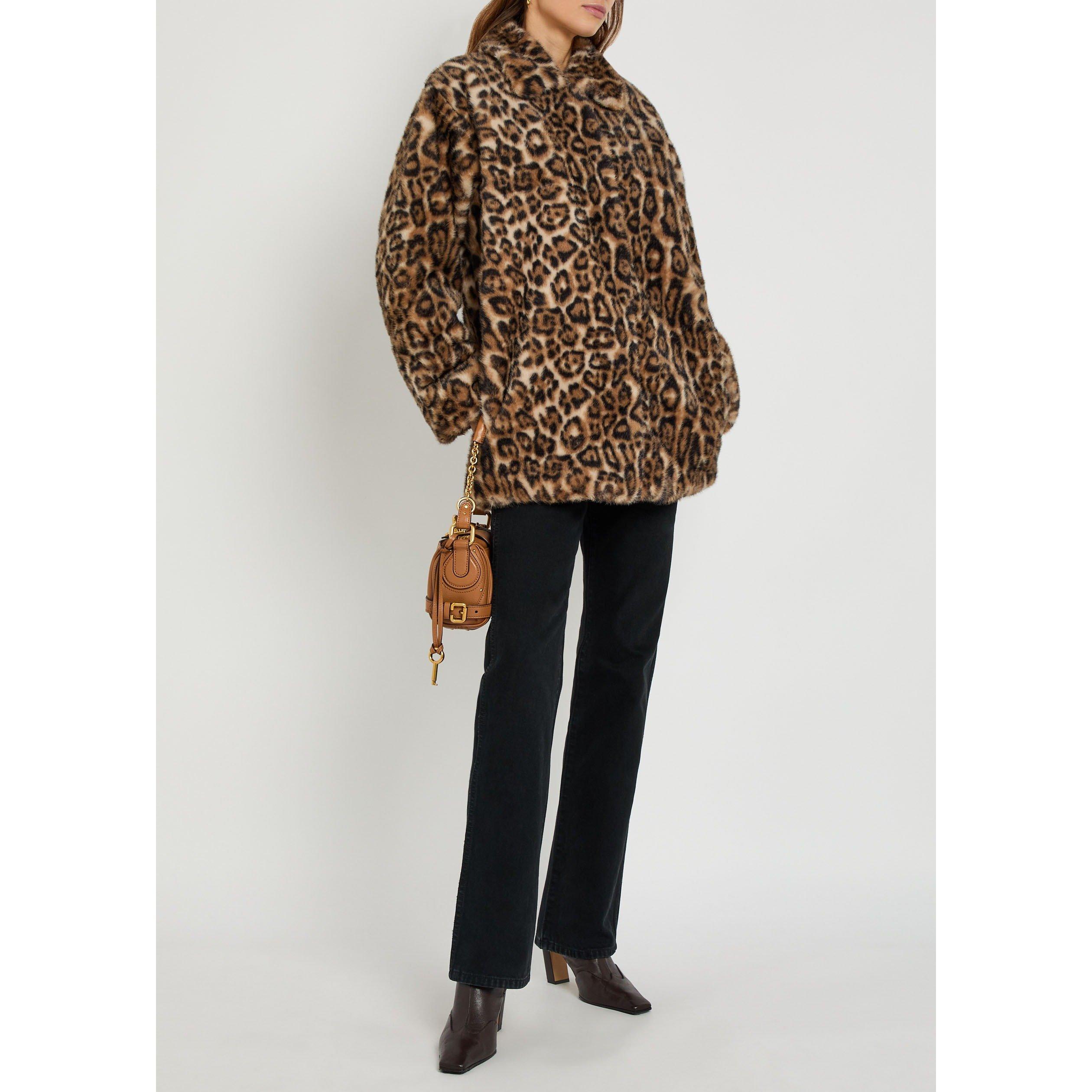 LEOPARD - Reformation - C Sable Faux Fur Coat - 5