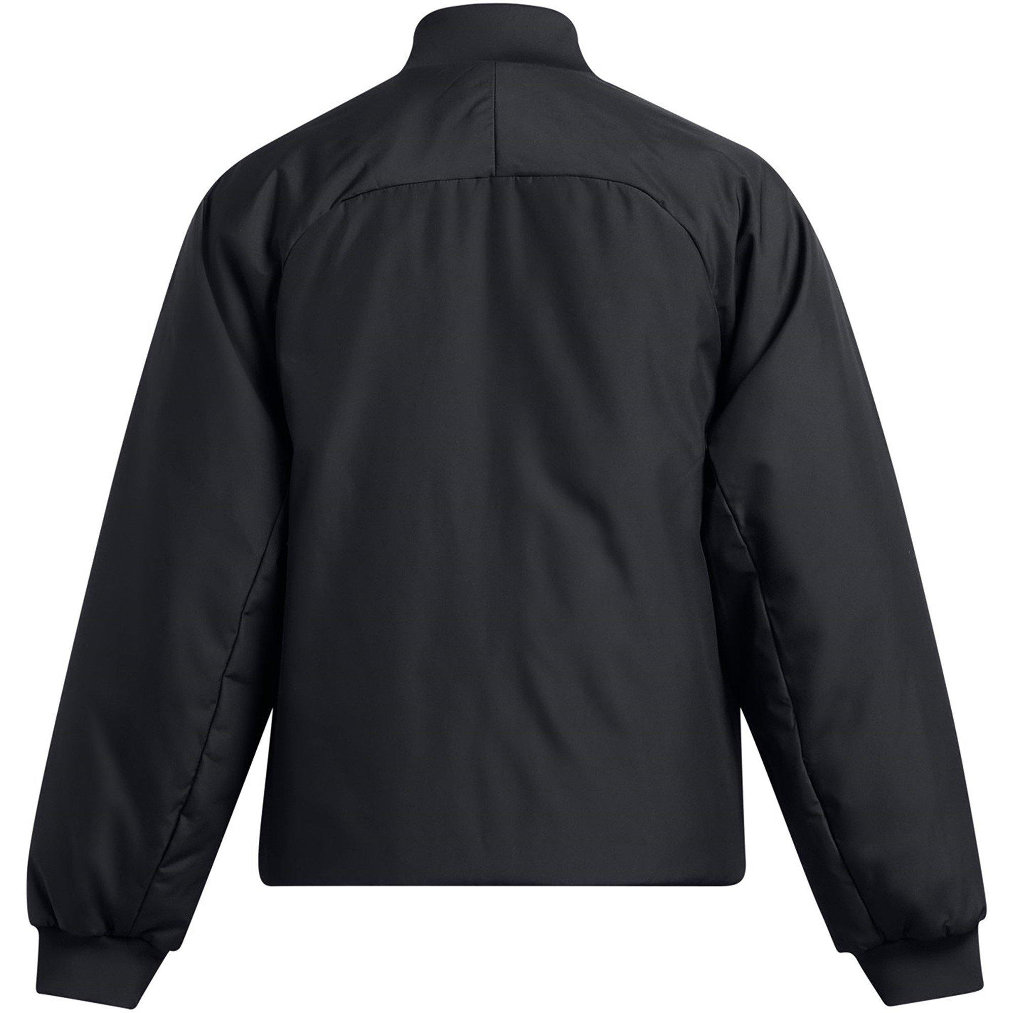 Black - Under Armour - Insulated Water-Repellent Midweight Bomber Jacket - 2