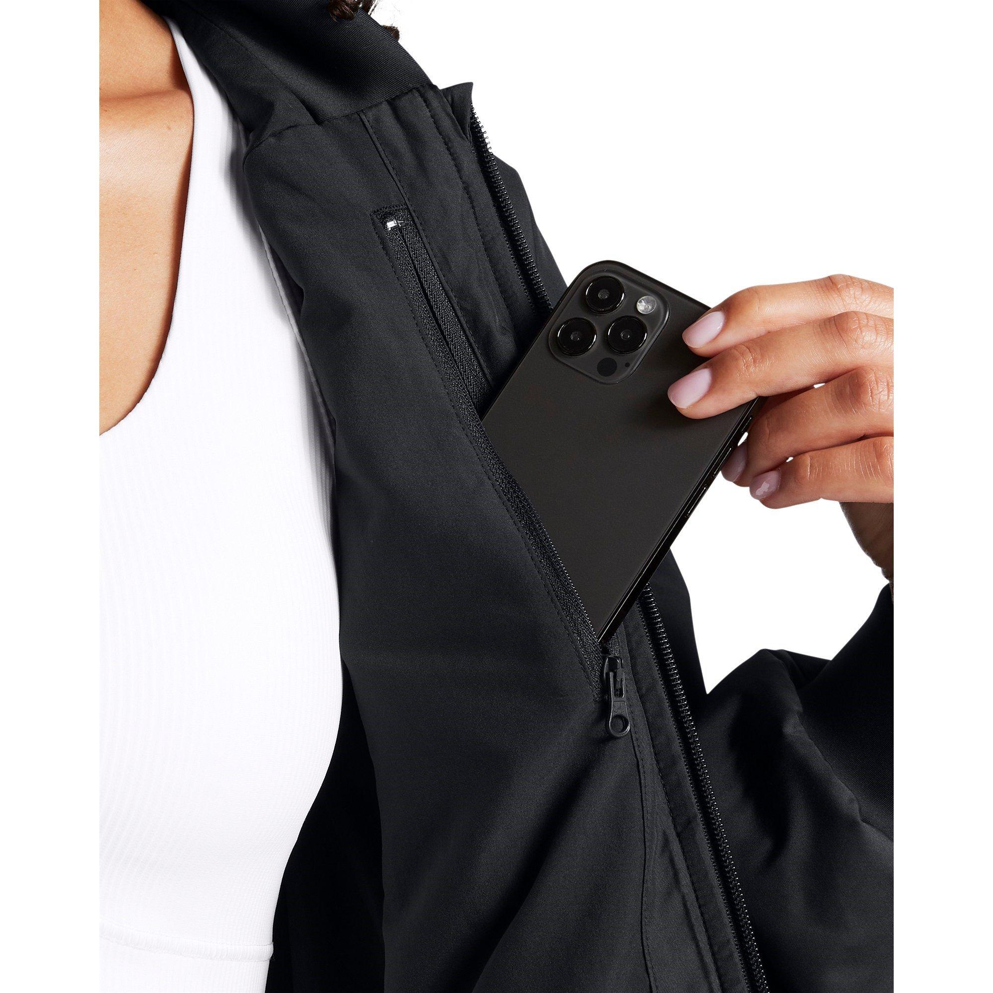 Black - Under Armour - Insulated Water-Repellent Midweight Bomber Jacket - 5