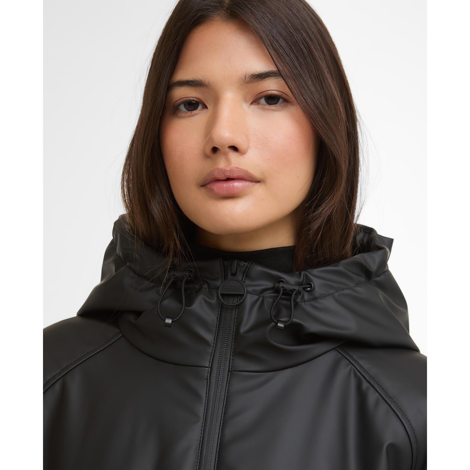 JunJun　BARBOUR INTERNATIONAL BARDON Barbour International Women's Jourdaine Water Resistant Hooded