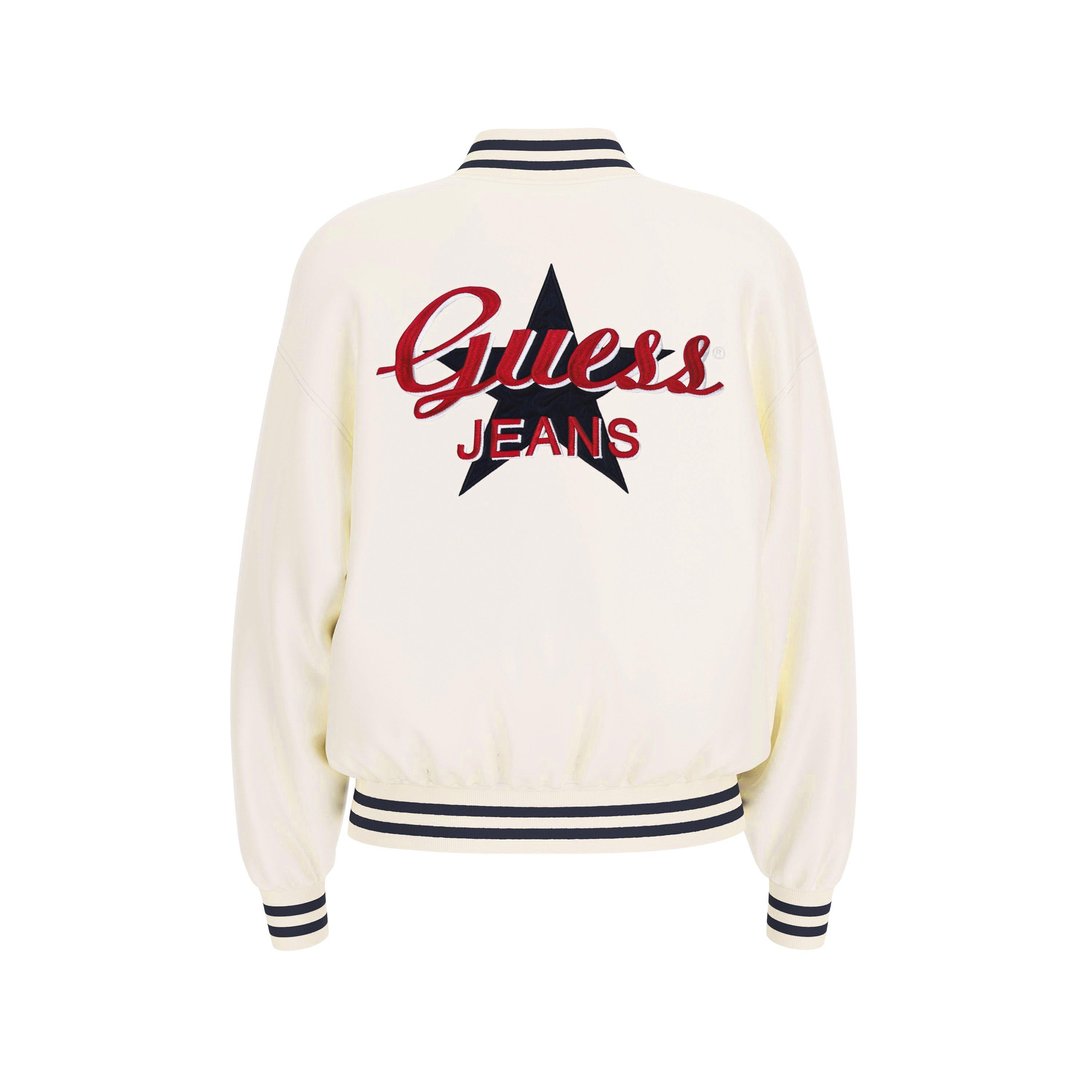 Praia de areia fina - Guess - Women's Star Bomber Jacket - 2