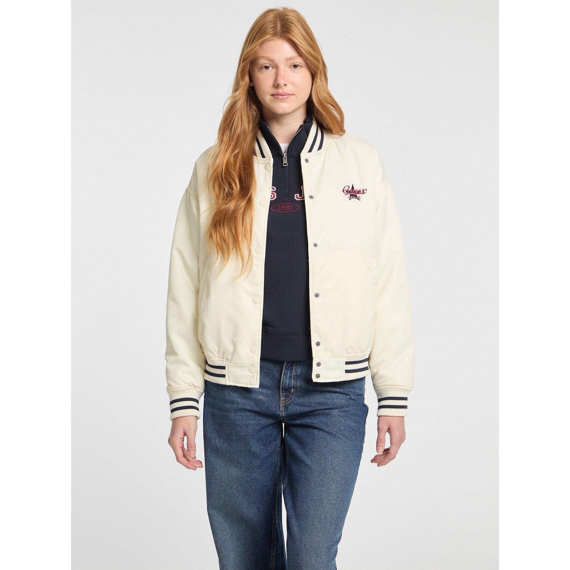 Praia de areia fina - Guess - Women's Star Bomber Jacket - 7