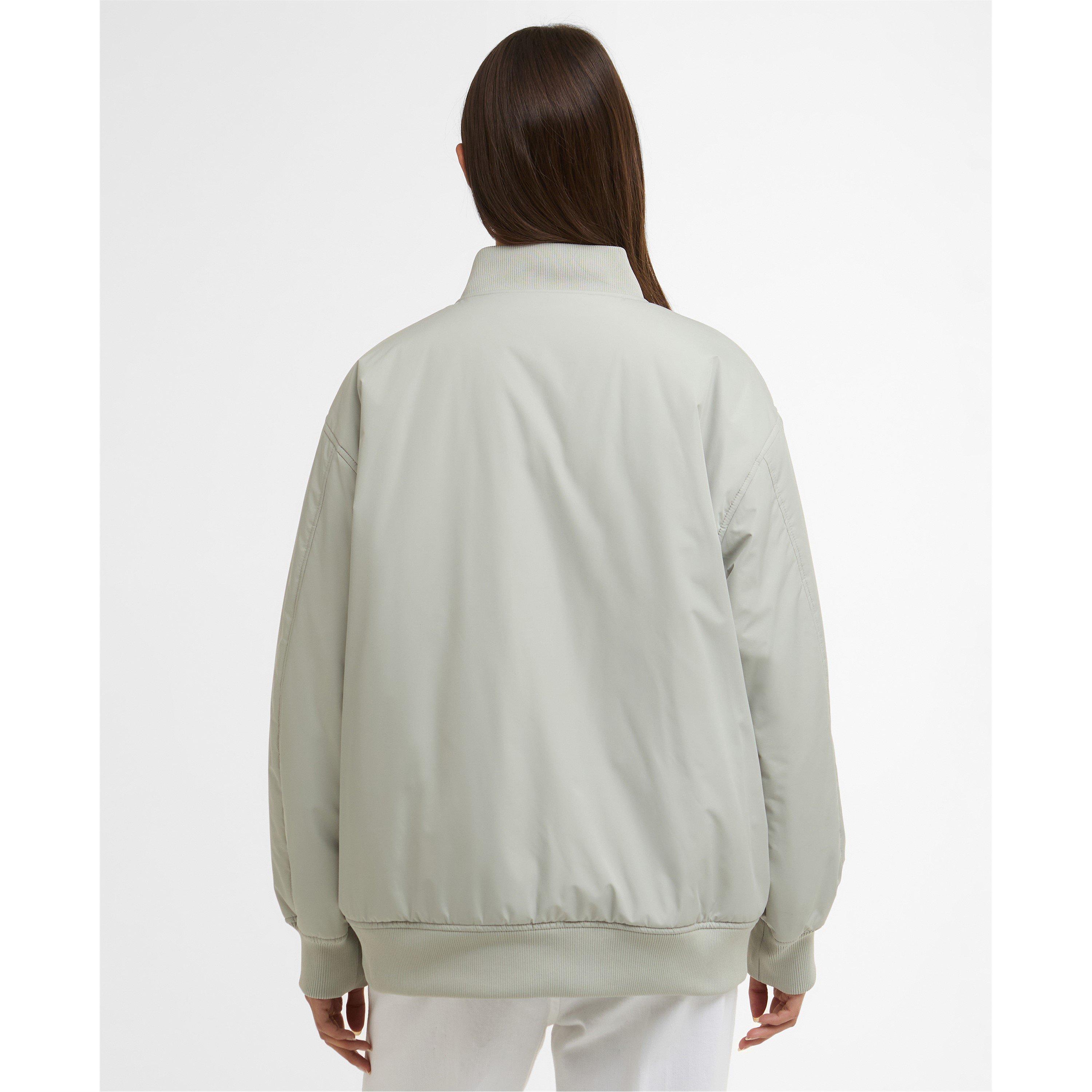 Glacier Grey - Barbour International - Womens Kuala Showerproof Jacket - 3