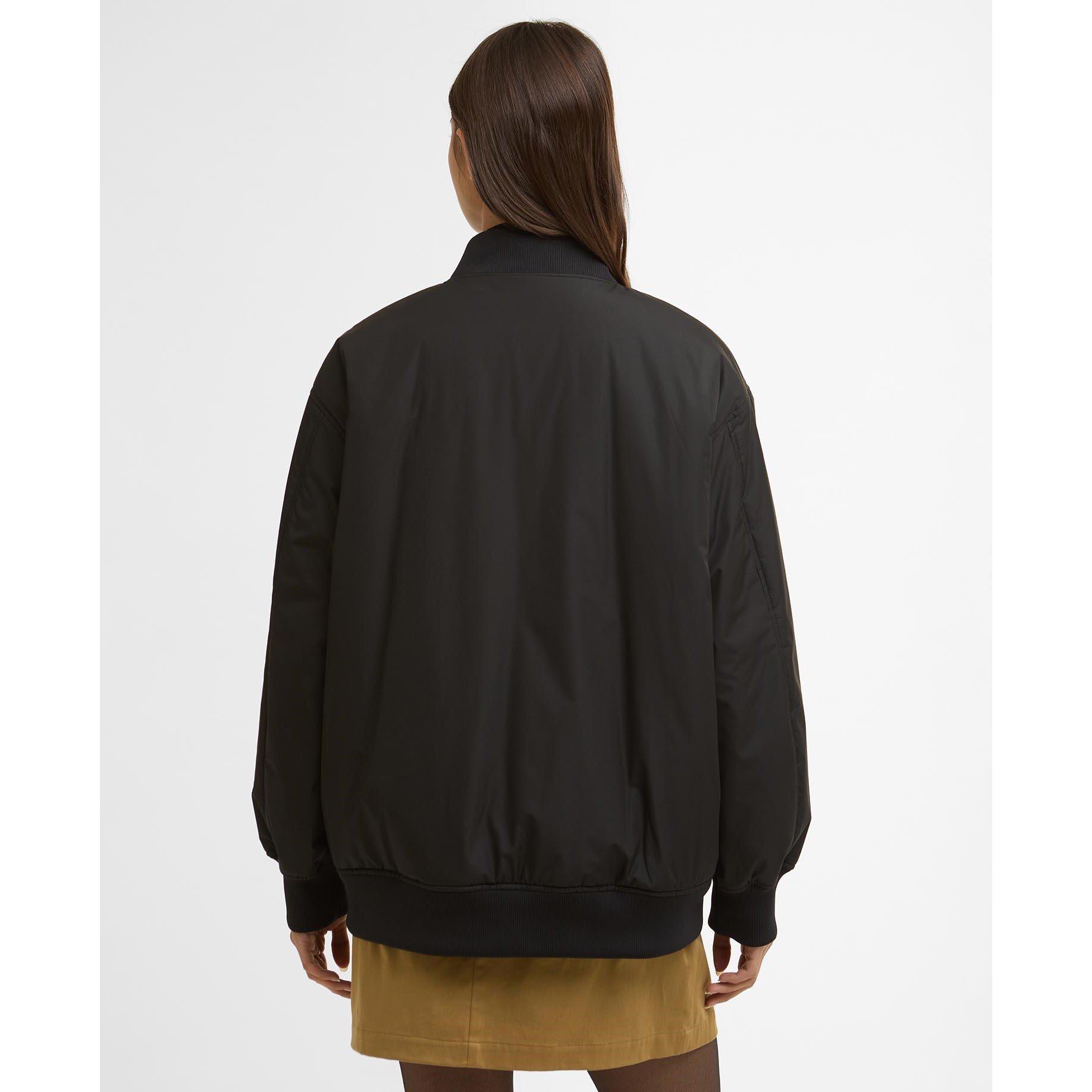 Black - Barbour International - Womens Kuala Showerproof Jacket - 3