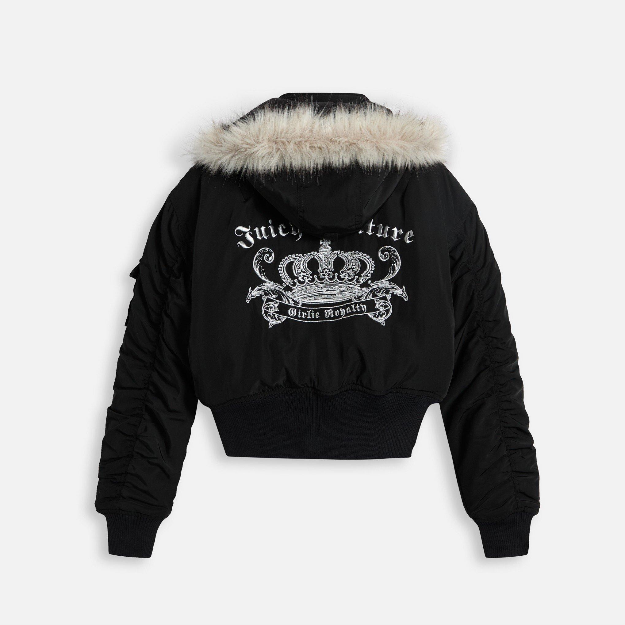 Black - Juicy Couture - Juicy Camille Bomber Ld64 - 5