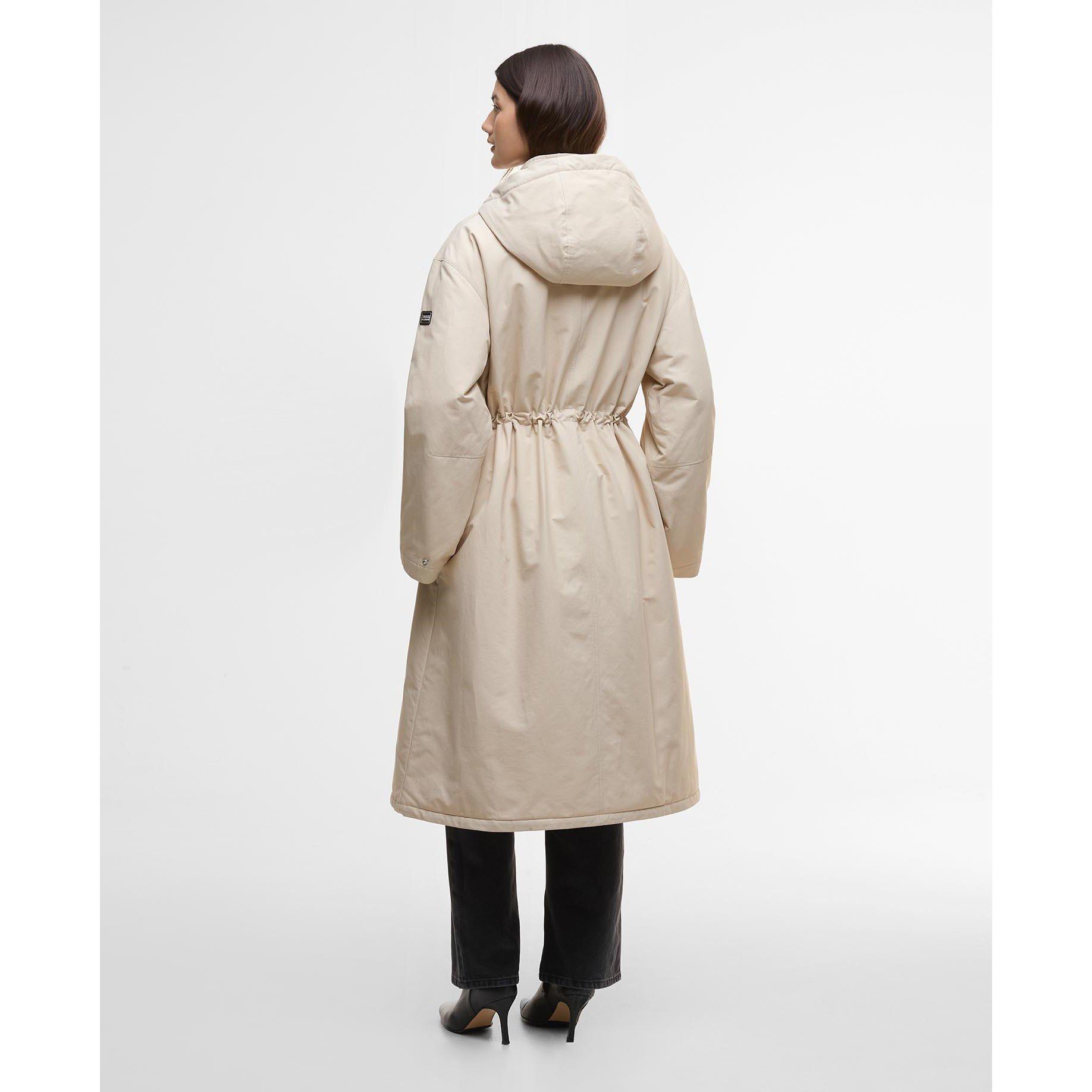 Jasmine - Barbour International - Women's Gabriella Showerproof Long Sleeve Rain Anorak - 3