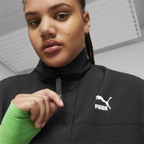 Puma Black - Puma - DARE TO Womens Cropped Woven Jacket - 4