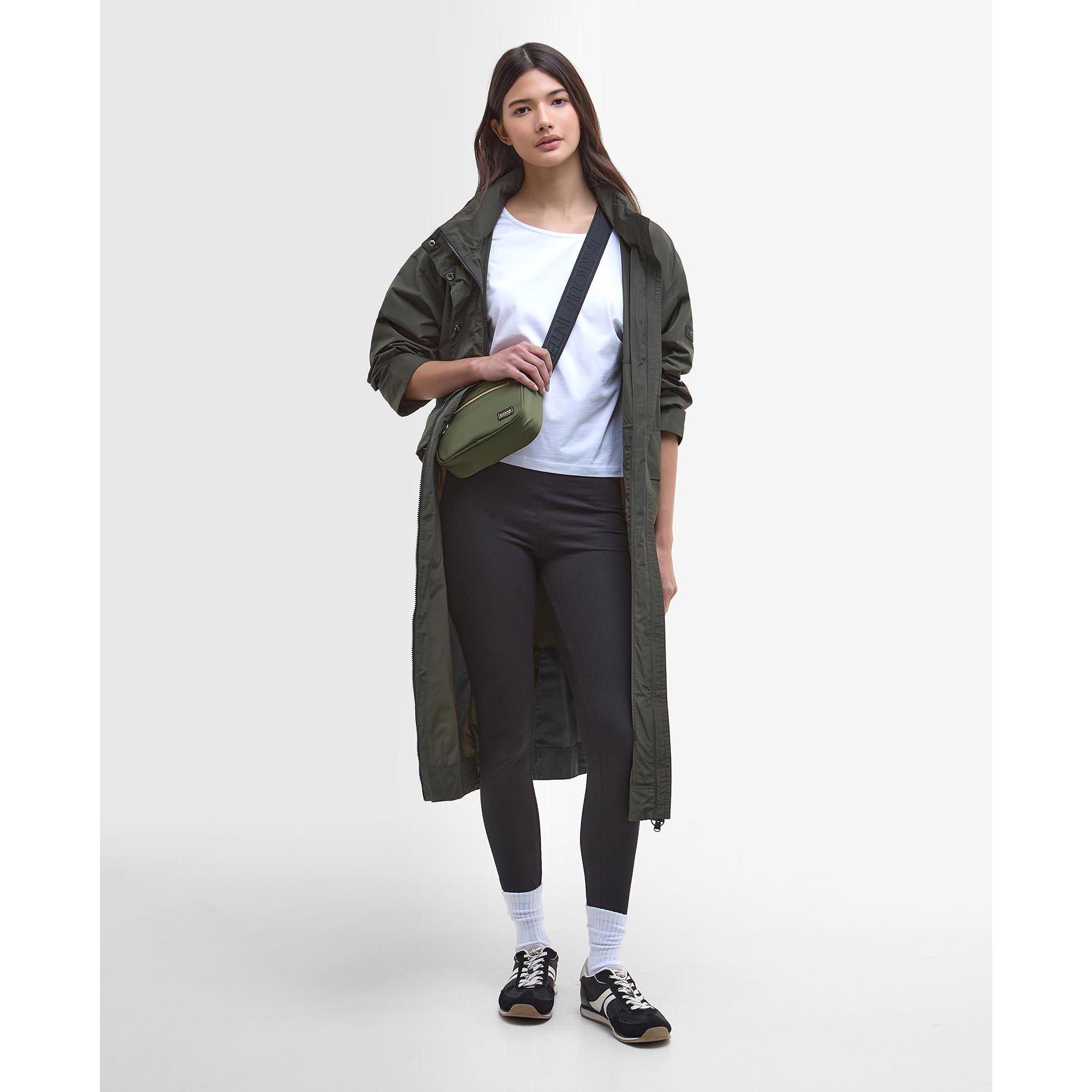 Envy - Barbour International - Women's Roxanna Showerproof Concealed Hood Long Sleeve Rain Anorak - 7