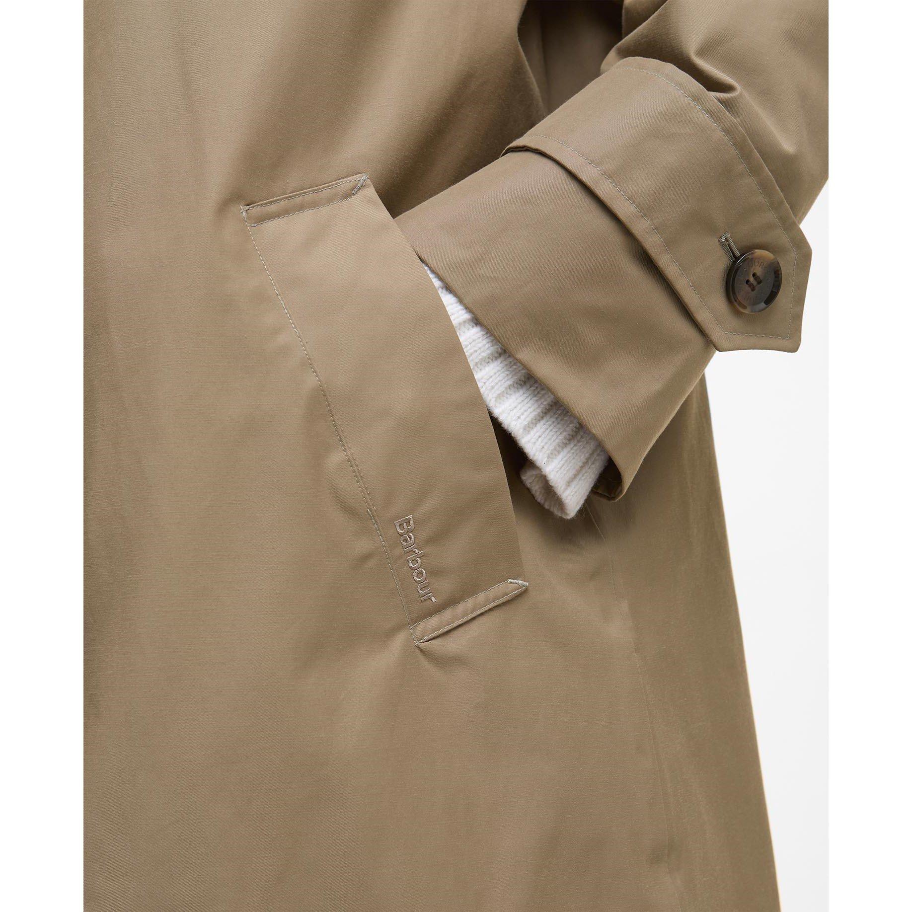 Brown/Tartan - Barbour - Women's Sadie Waterproof Long Sleeve Rain Anorak - 6