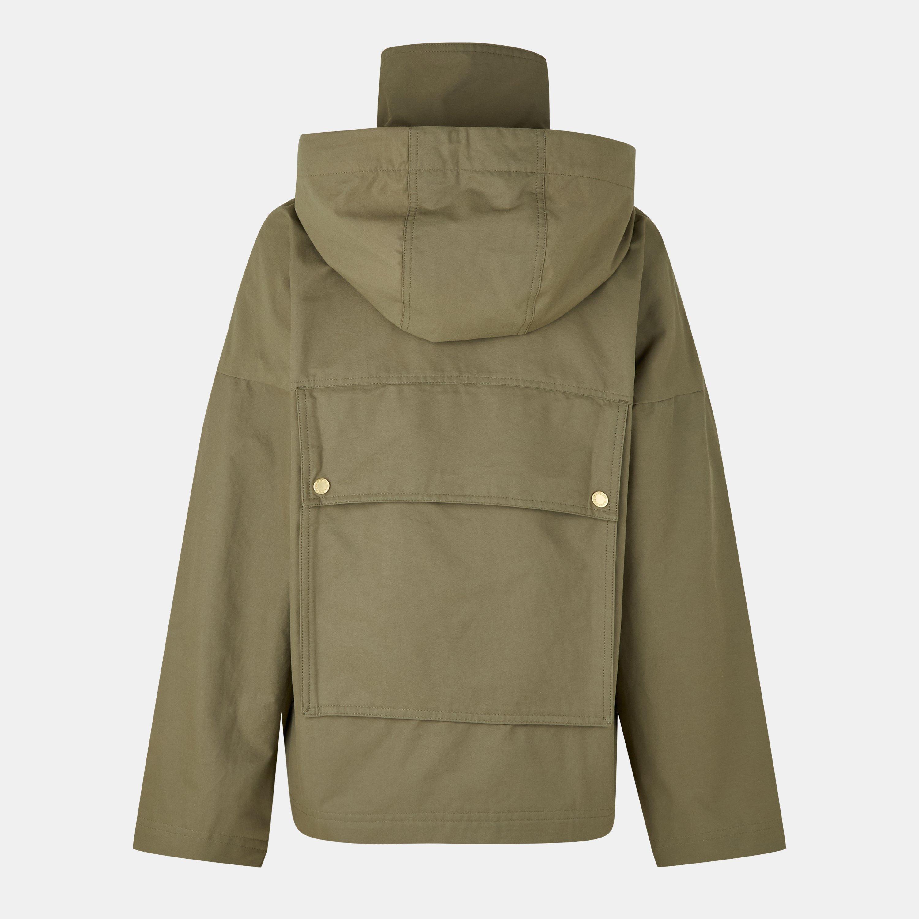 Dusky Green - Barbour - Women's Cecile Shower Proof Rain Anorak - 2