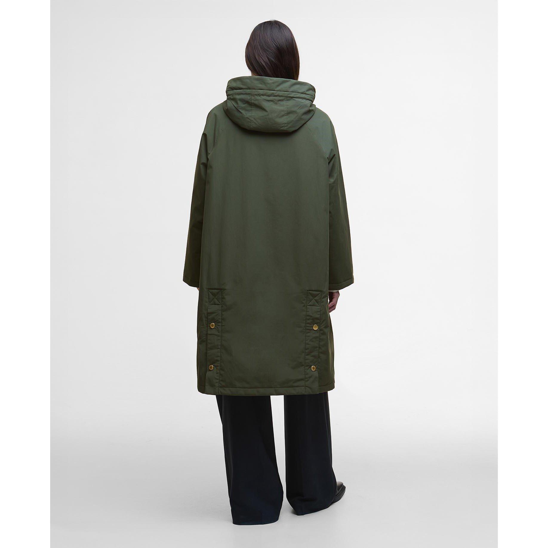 Olive - Barbour - Women's Catalina Lightweight Showerproof Rain Anorak - 3