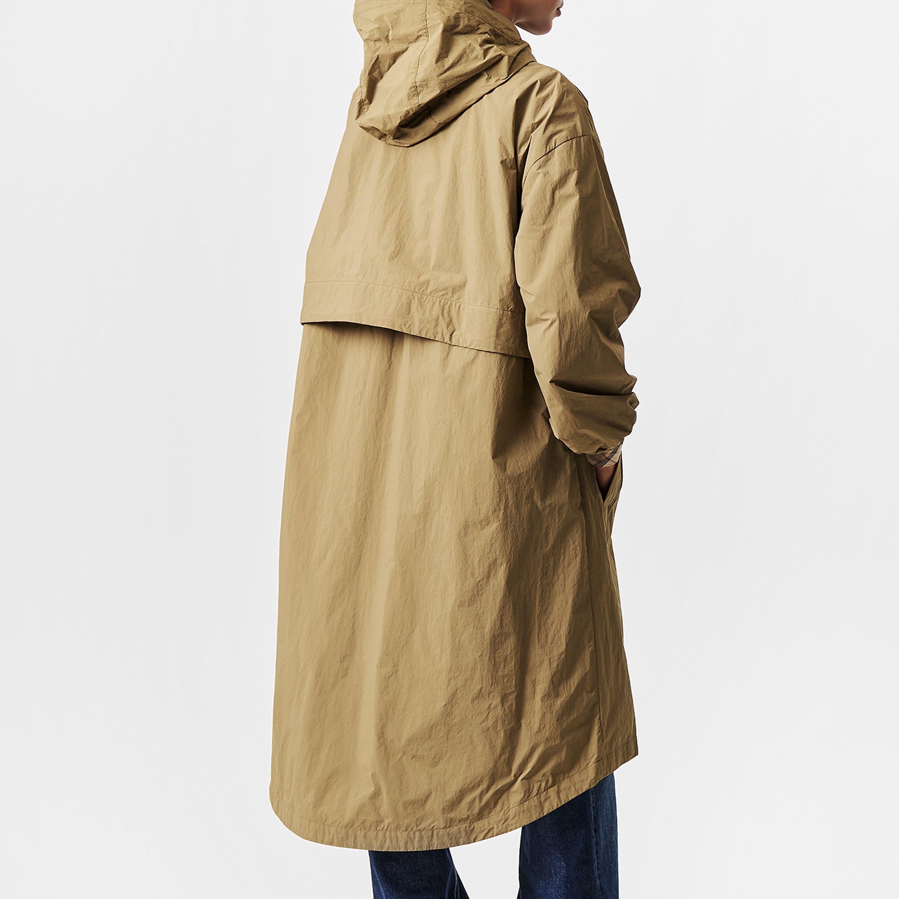 Dusky Green - Barbour - Women's Naboo Funnel Neck Long Sleeve Showerproof Rain Anorak - 4