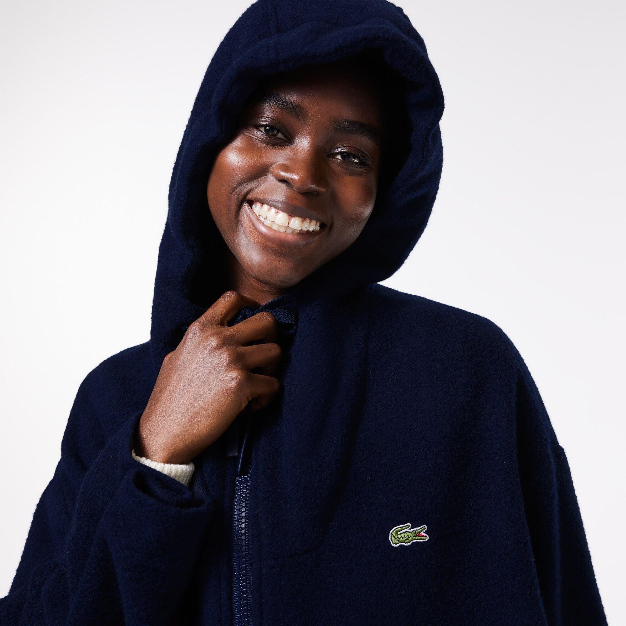 Marineblauw - Lacoste - Women's Zippered Anorak - 2