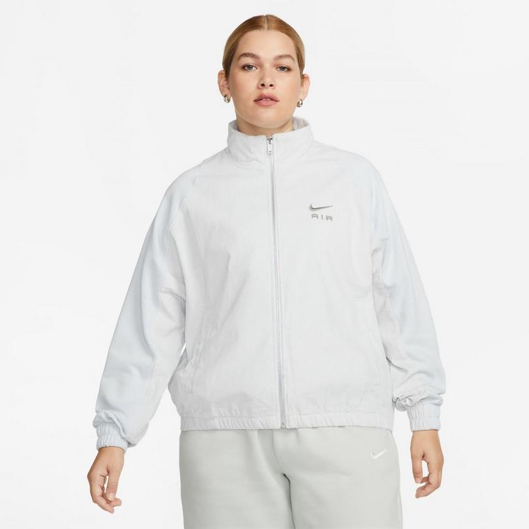Platino puro - Nike - Air Women's Corduroy Fleece Full-Zip Jacket - 1