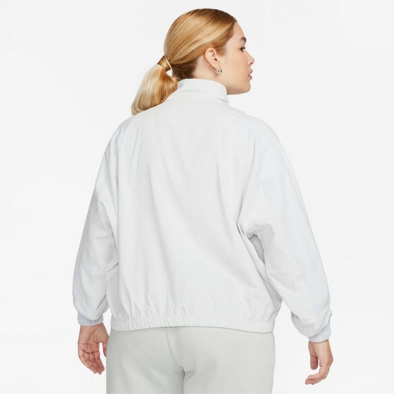 Platino puro - Nike - Air Women's Corduroy Fleece Full-Zip Jacket - 2