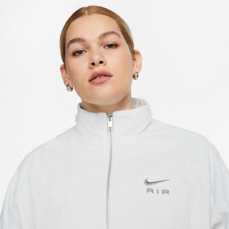 Platino puro - Nike - Air Women's Corduroy Fleece Full-Zip Jacket - 3