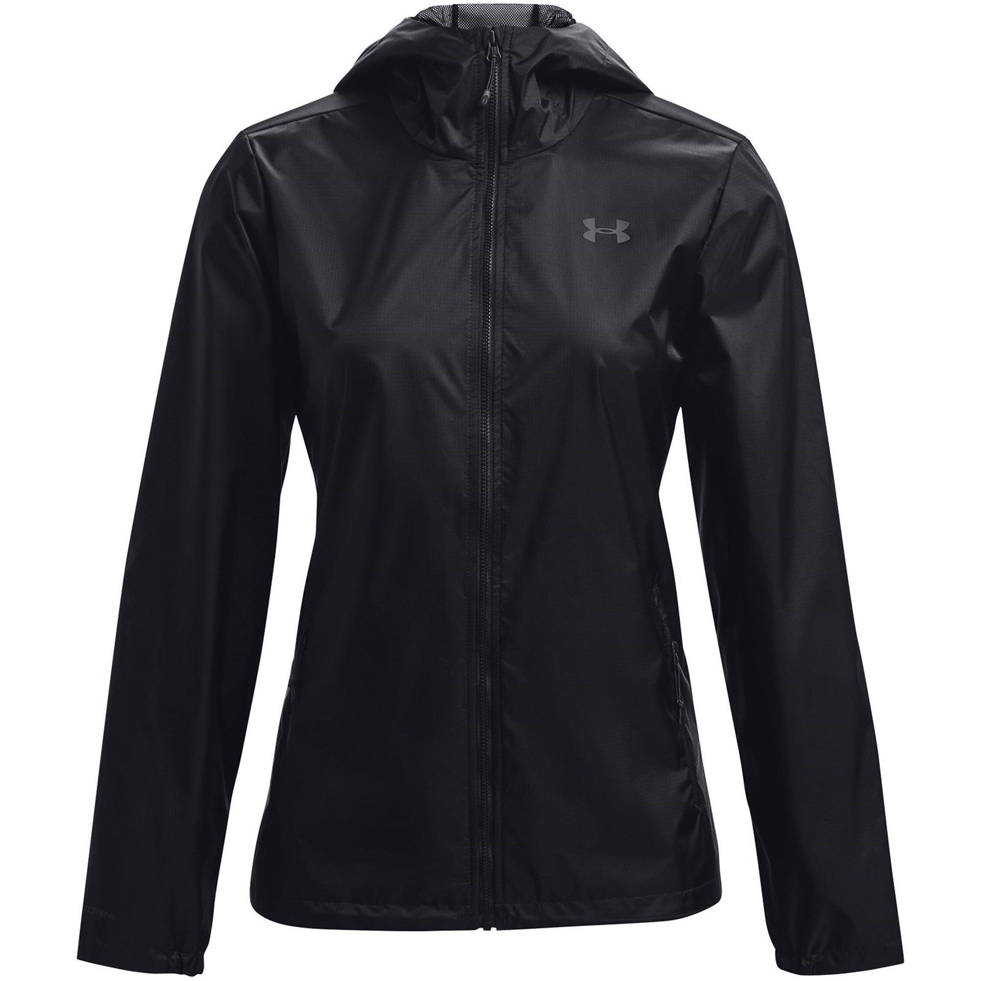 Black - Under Armour - Women's Rain Anorak - 1