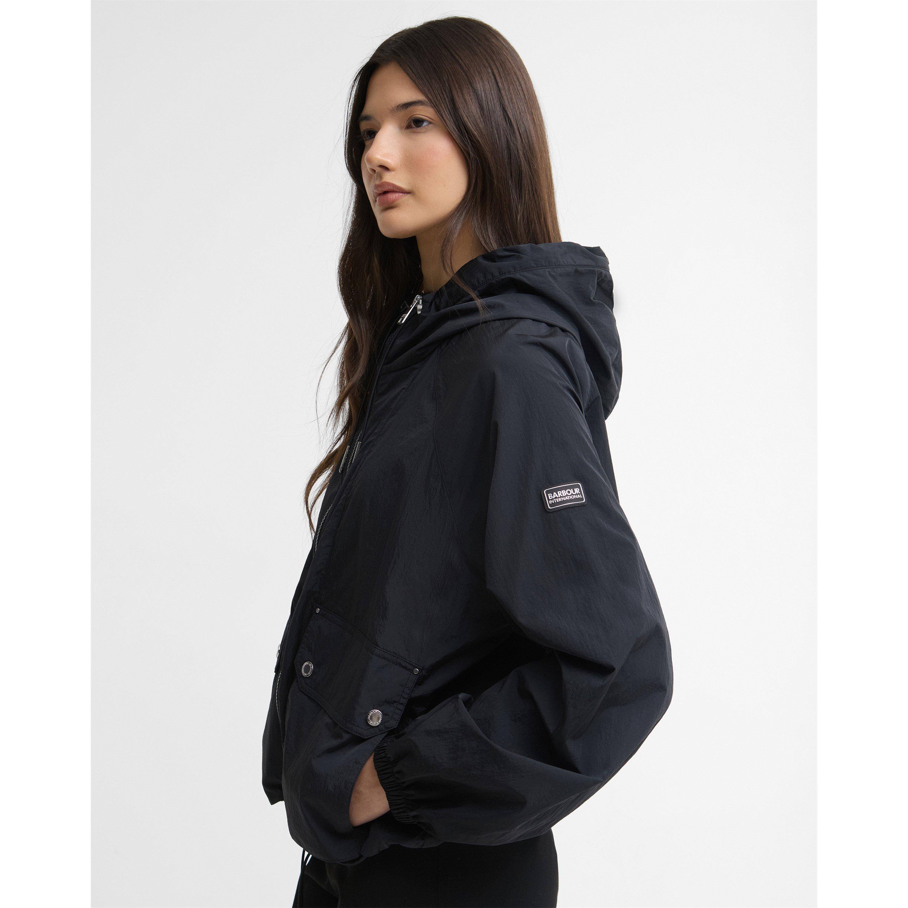 Black - Barbour International - Women's Rain Anorak Jacket - 5