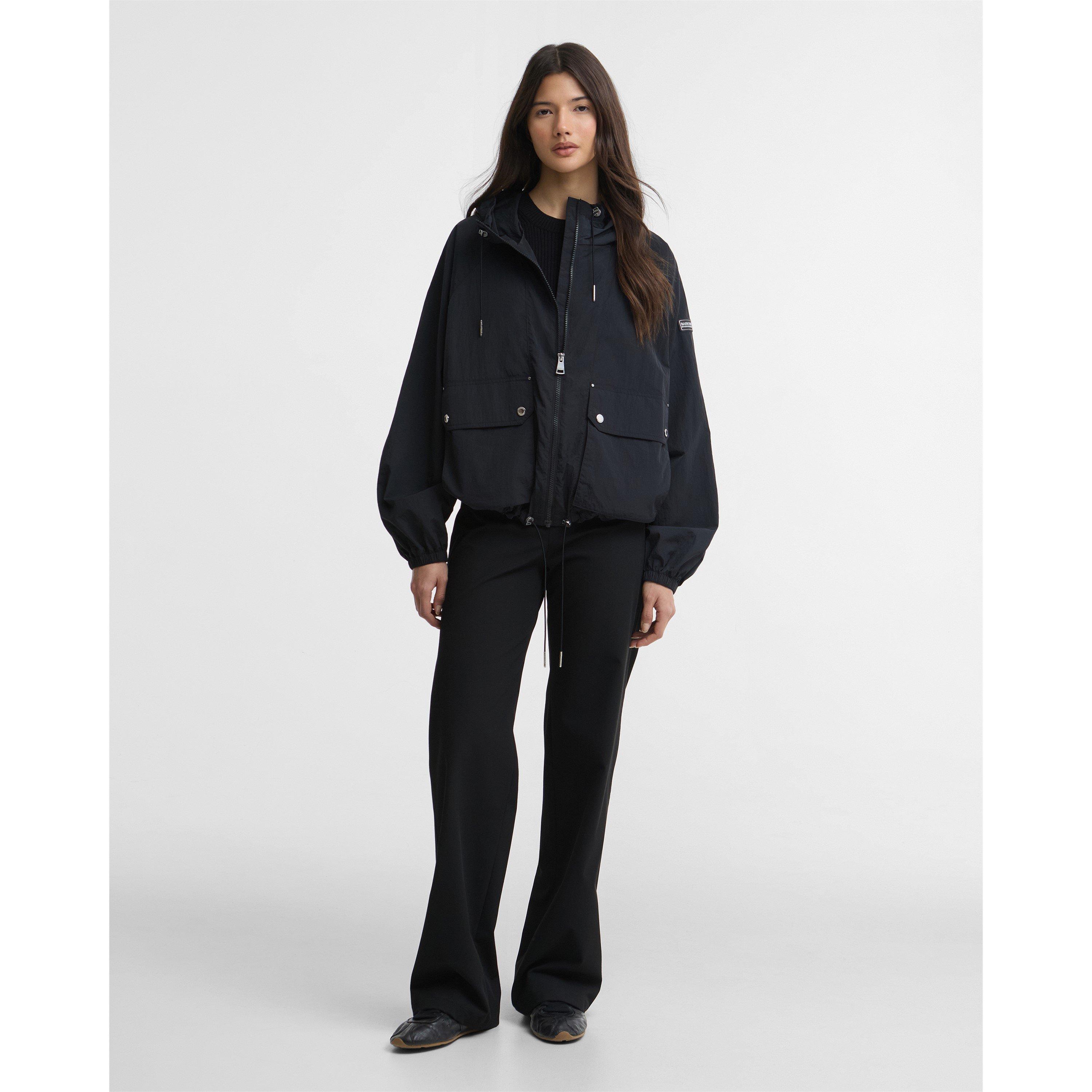 Black - Barbour International - Women's Rain Anorak Jacket - 6