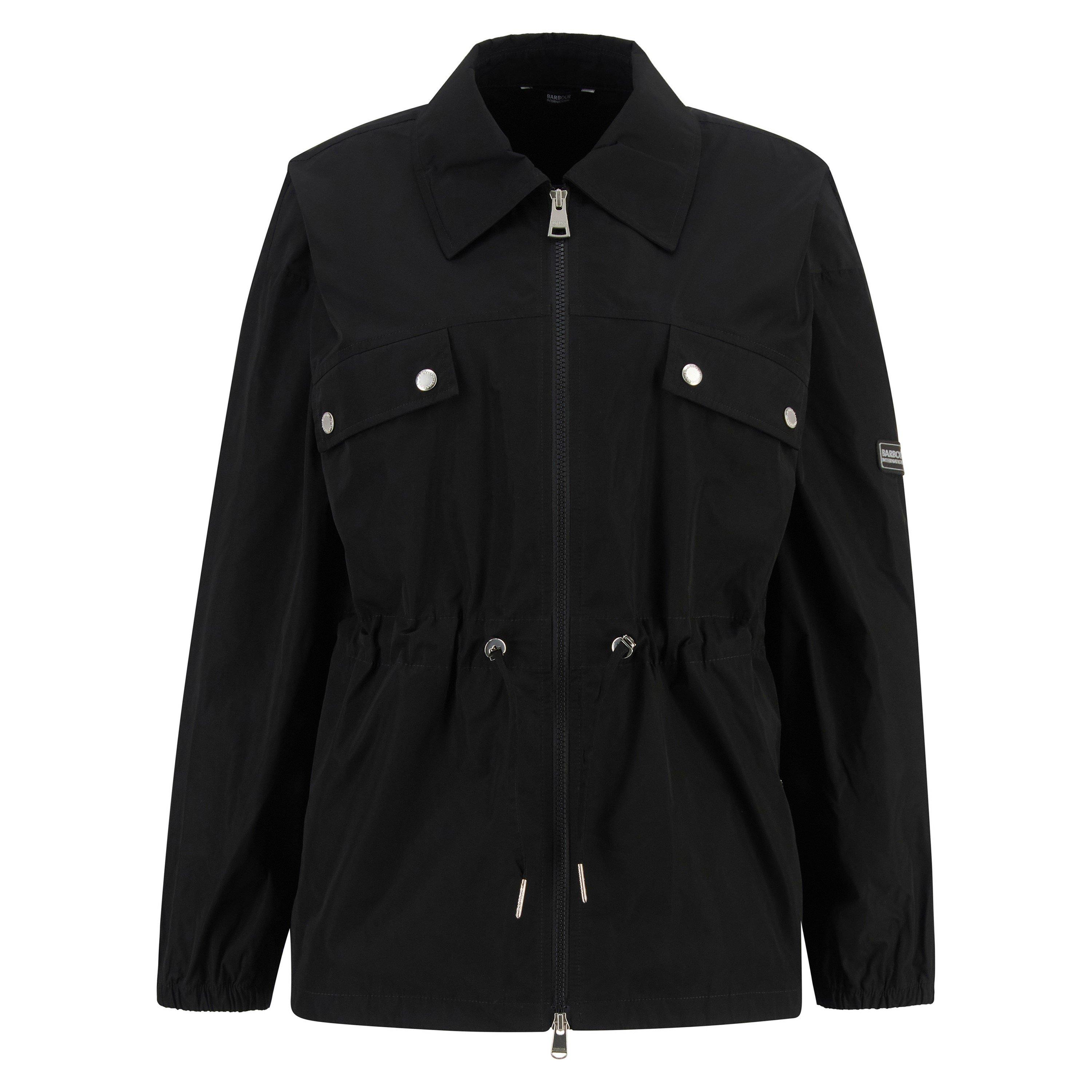Barbour International Women's Rain Anorak Jacket - Black - 10 (S)